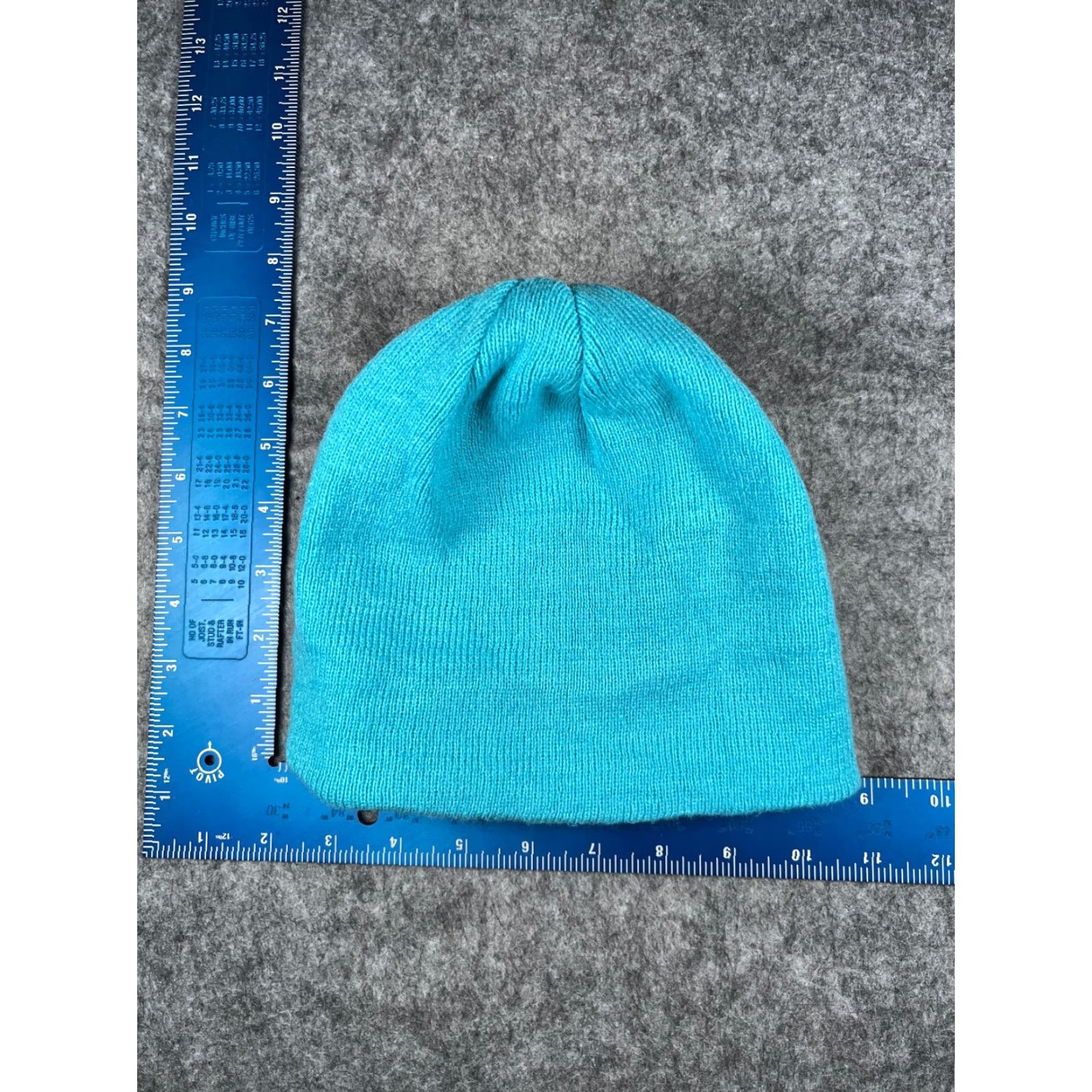 Vintage Gerry Beanie Toque Adult One Size Gray Blue Stripe Knit Acrylic Blend Ski Hat/Cap Unisex Adults Mens Womens Size ONE SIZE - 5 Thumbnail