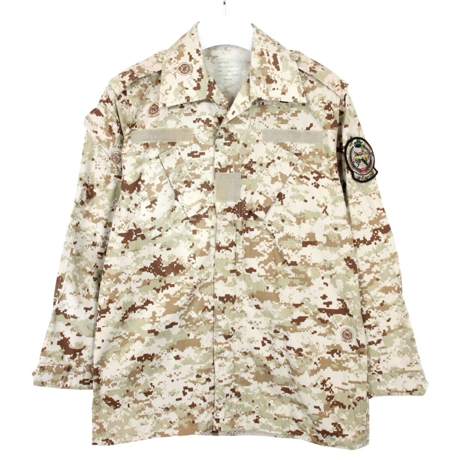 Vintage UNDRANDED K.S.A. Desert Camouflage Jacket Men's MEDIUM Pockets Collared Size US M / EU 48-50 / 2 - 2 Thumbnail