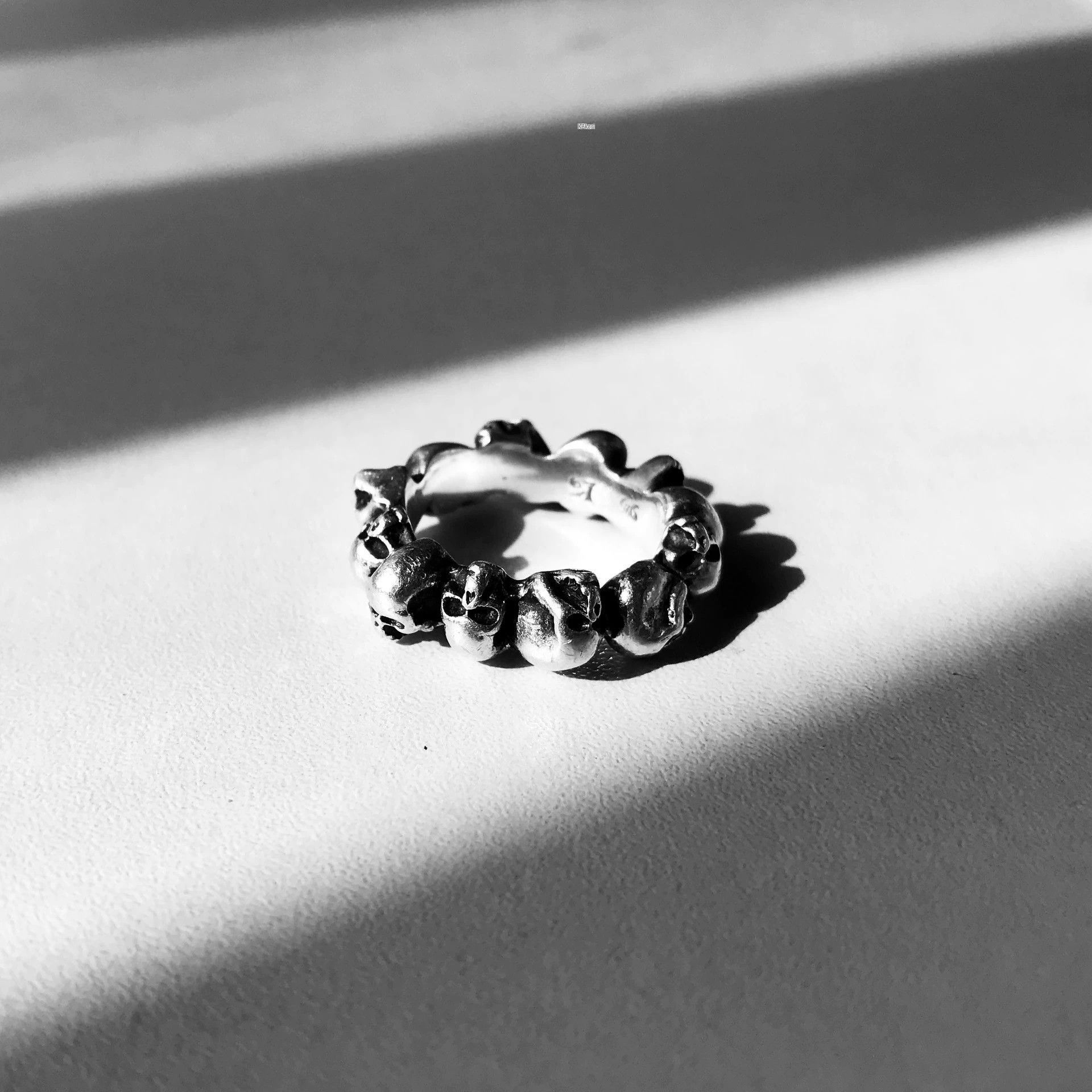 Werkstatt Munchen Silver Metal Ring and Bracelet Set Size ONE SIZE - 2 Thumbnail