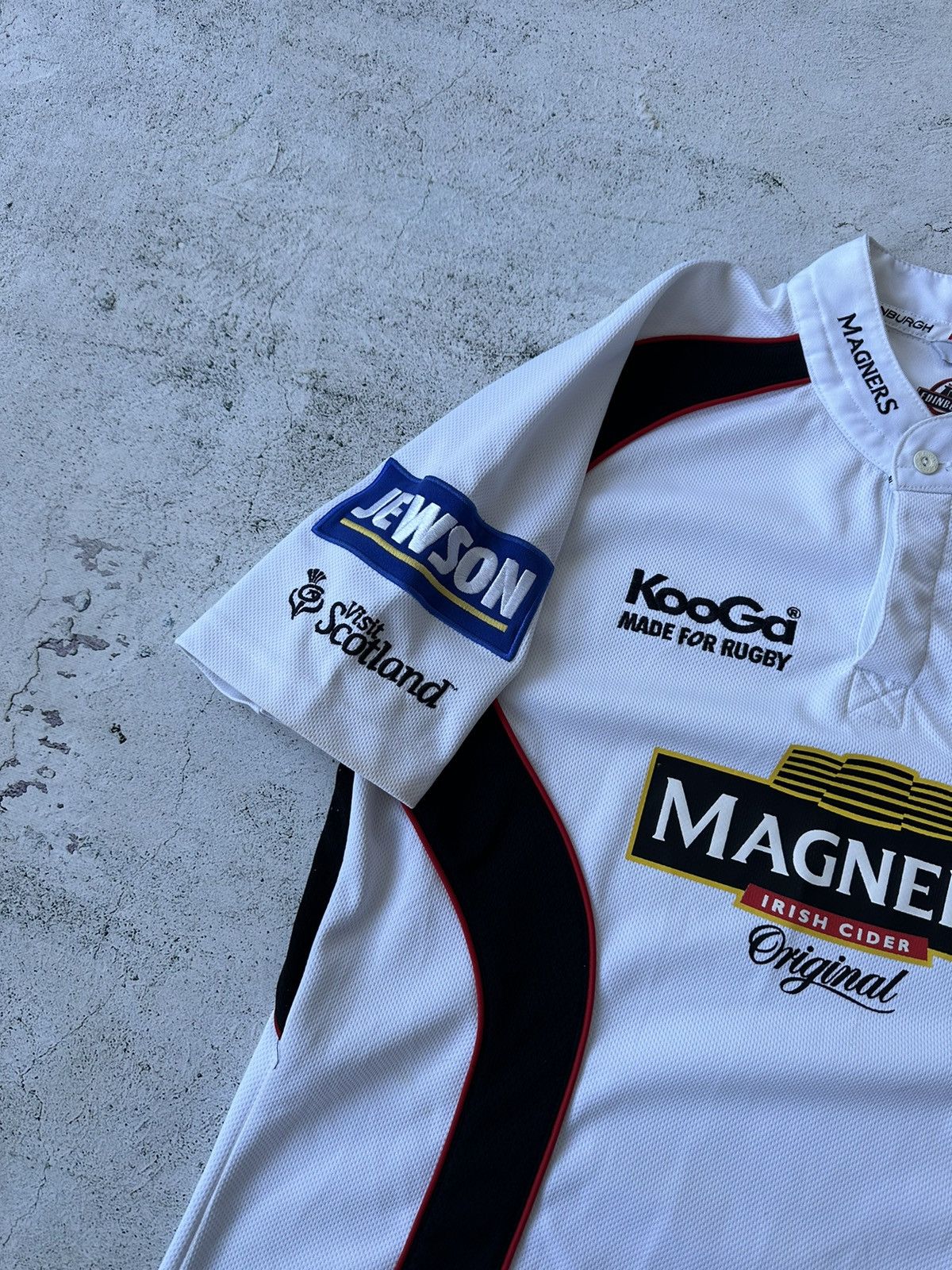 Rugby Ralph Lauren × Vintage Vintage Kooga Edinburgh Rugby Shirt Size US L / EU 52-54 / 3 - 4 Thumbnail