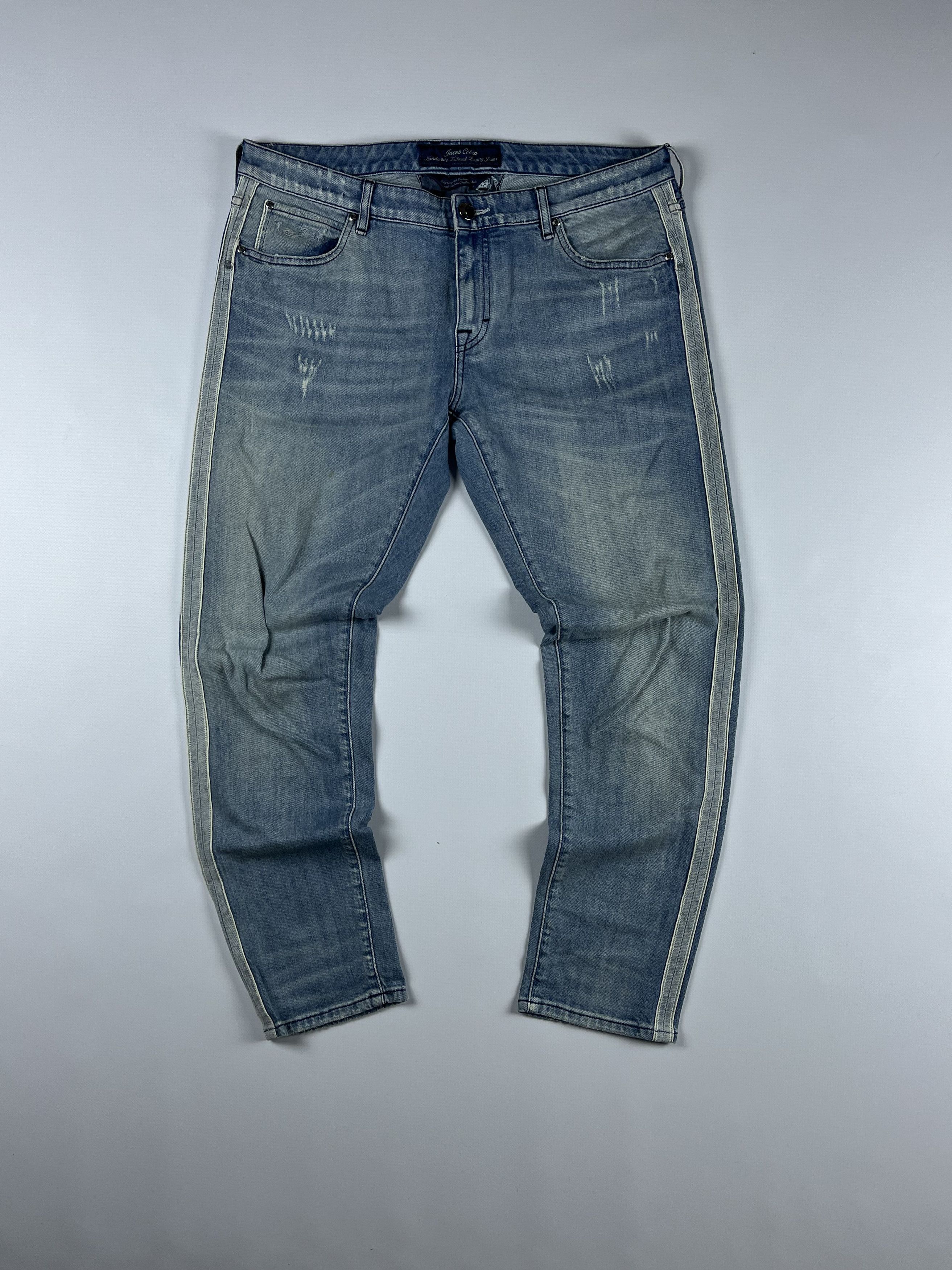 Jacob Cohen × Vintage Vintage Jacob Cohen Rare Faded Jeans Size US 29 - 2 Thumbnail