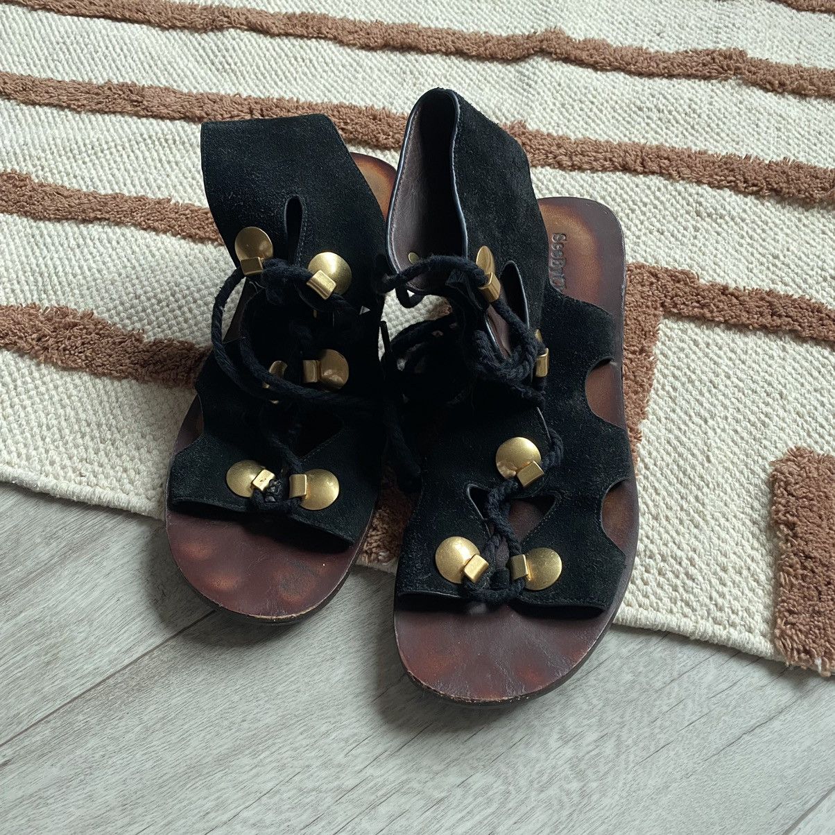 See by Chloe SEE BY CHLOE LEATHER/SUEDE HIGH SANDALS Size US 8 / IT 38 - 2 Thumbnail