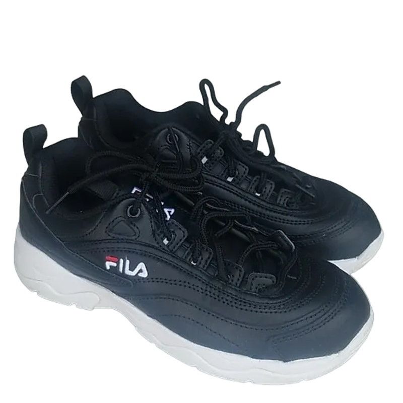 Fila Fila Sneakers Women 6 Black Disarray Chunky Shoes Athletic Size US 6 / EU 39 - 1 Thumbnail