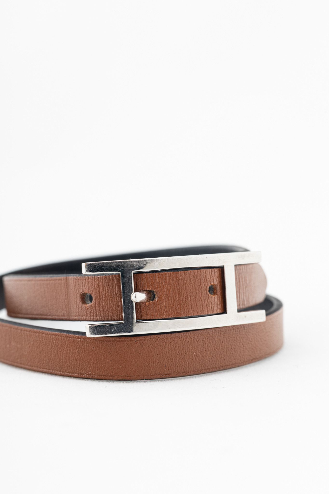 Hermes Hermes Behapi Double Tour Chamonix & Tadelakt Bracelet Size ONE SIZE - 5 Thumbnail