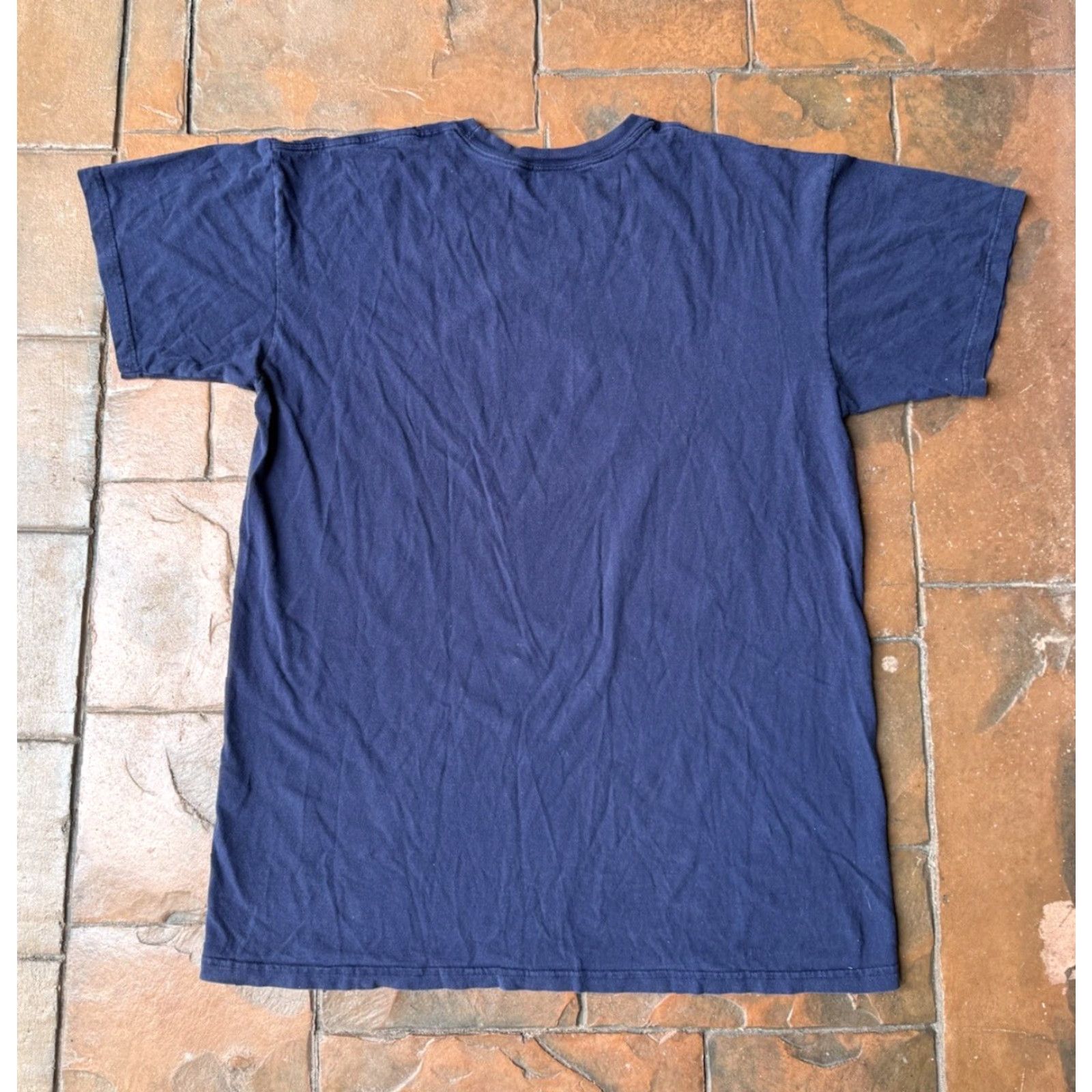 Disney VINTAGE The Disney Store Grumpy Night T-Shirt One Size Blue Crew Neck Short Sleeve Women 90s Disney Sleepshirt Grumpy Size ONE SIZE - 4 Thumbnail
