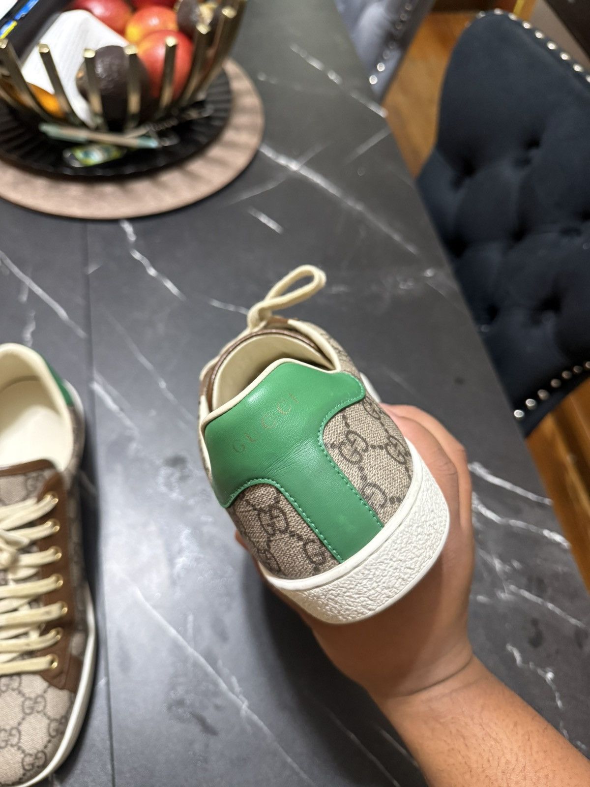 Gucci Gucci Not Fake Ace Sneakers Size 11 G / 12 US 45 EU Size US 12 / EU 45 - 6 Thumbnail