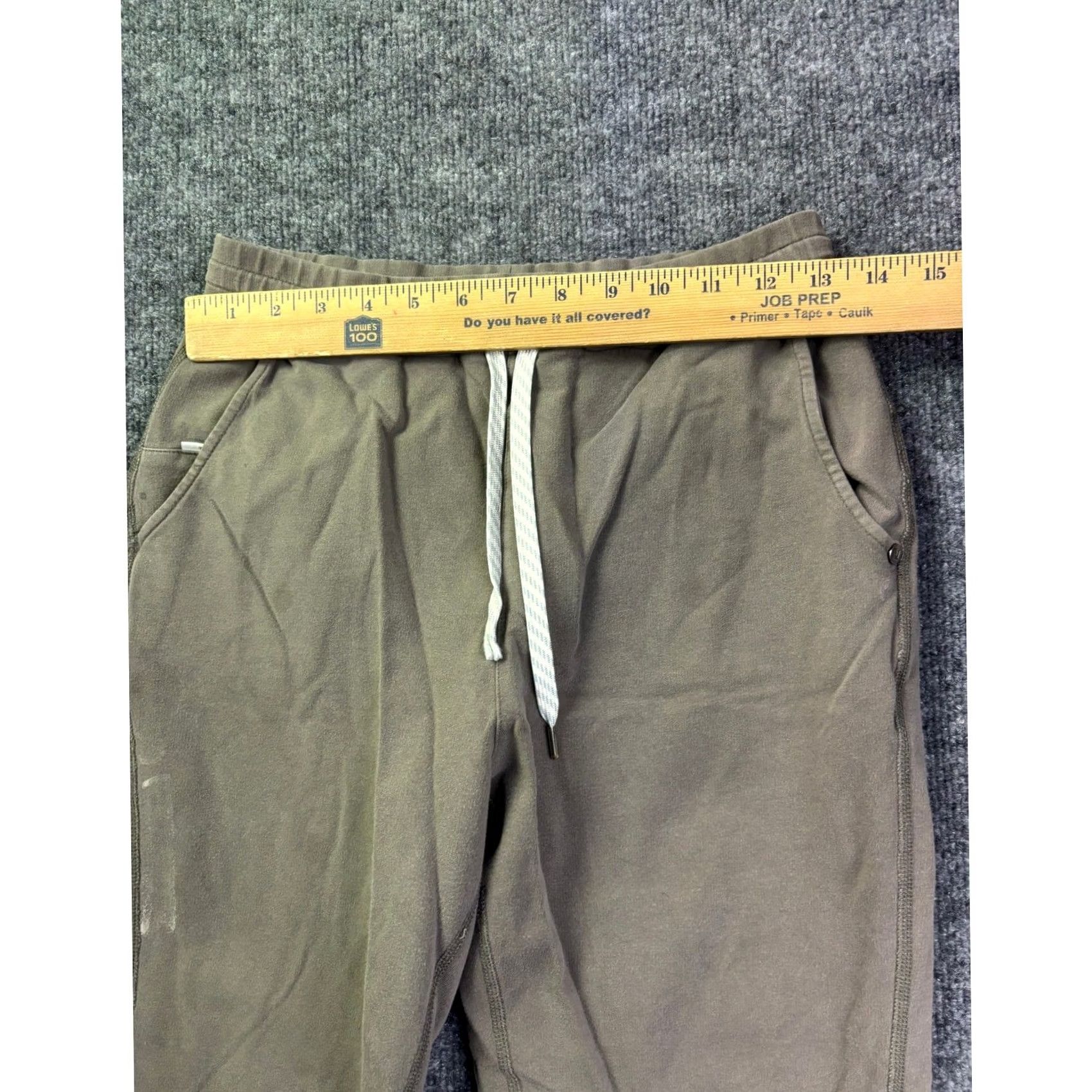 Vuori Vuori Joggers Womens XS Green Cotton Blend Drawstring Elastic Waist Sweatpants Size 28" / US 6 / IT 42 - 4 Thumbnail