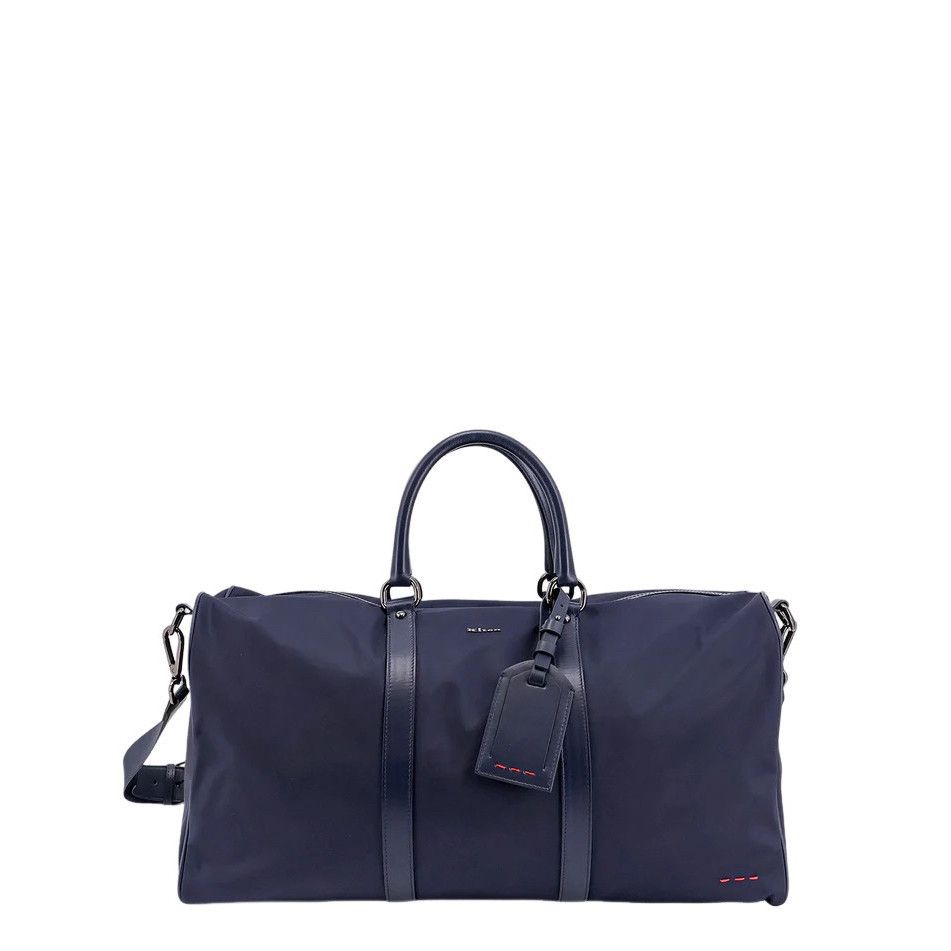 Kiton KITON Blue Weekend Nylon Duffle Bag New & Authentic Size ONE SIZE - 1 Thumbnail