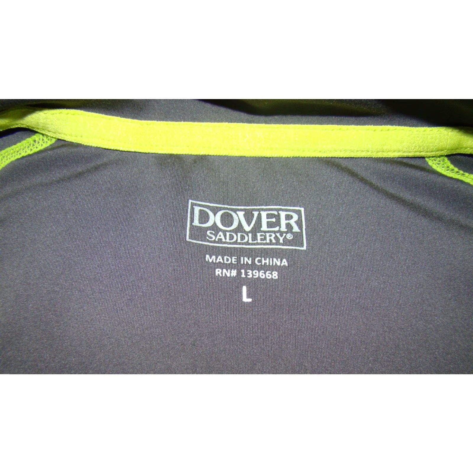 Vintage Dover Saddlery Jacket Equestrian Training Zip Womens Size Large Size L / US 10 / IT 46 - 5 Thumbnail