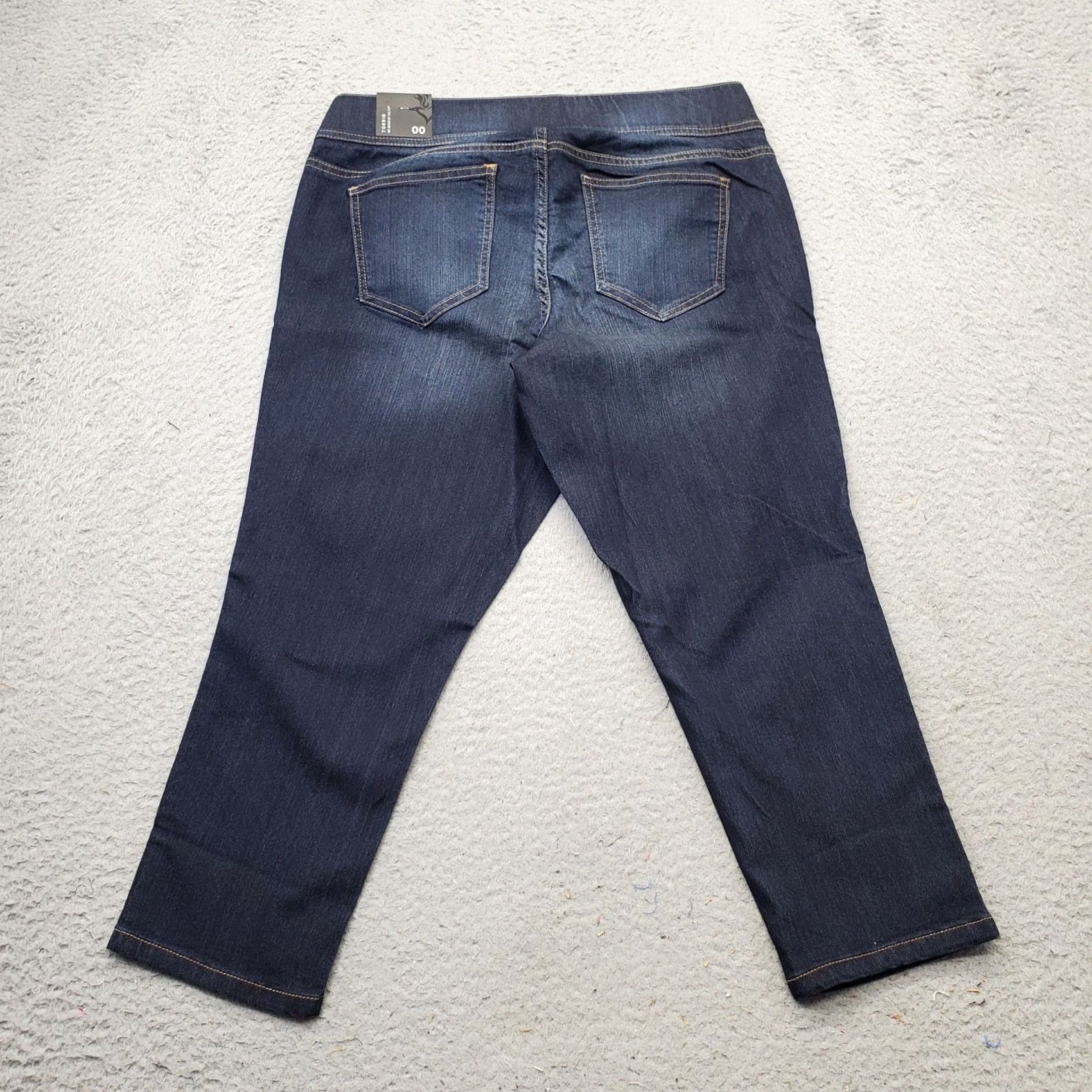 Torrid Torrid Jegging Jeans Womens Size 00 Navy Navy Jeans Womens Size 00 Torrid Jegging Regular Fit Pockets Modern Navy Pocketed Jeans Size 24" / US 00 / IT 34 - 2 Thumbnail
