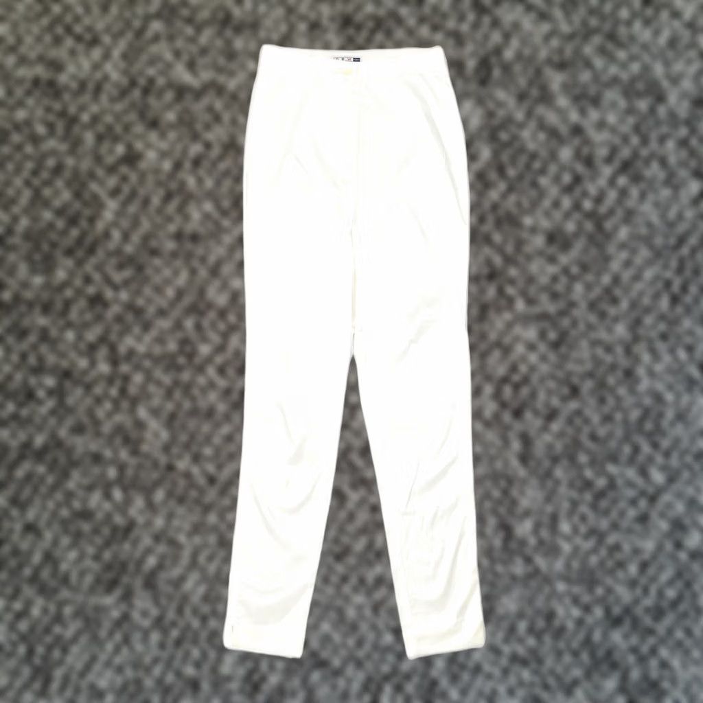 Vintage NEW PENNY Womens High Waist Slim Casual Trousers UK 10 Small W25 L30 White Size 32" / US 10 / IT 46 - 1 Thumbnail