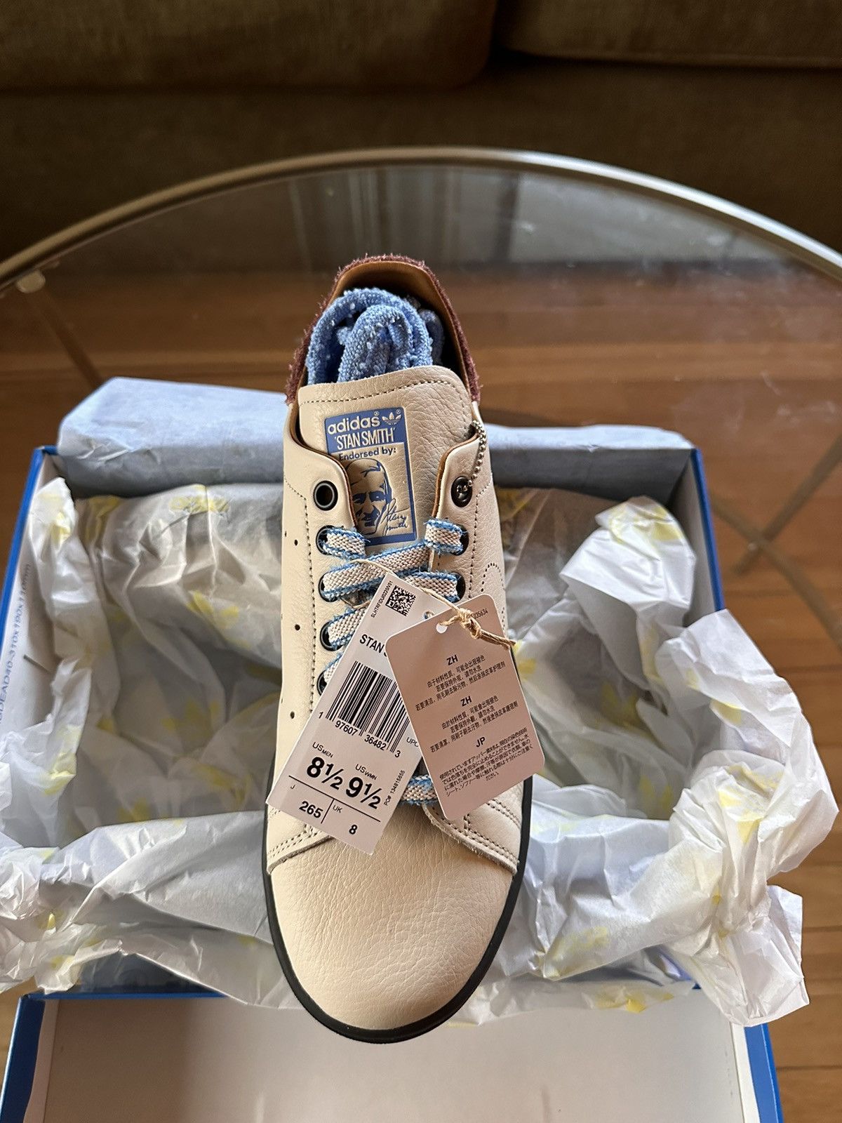 Adidas × Brain Dead Brain Dead X Adidas Stan Smith Size US 8.5 / EU 41-42 - 2 Thumbnail