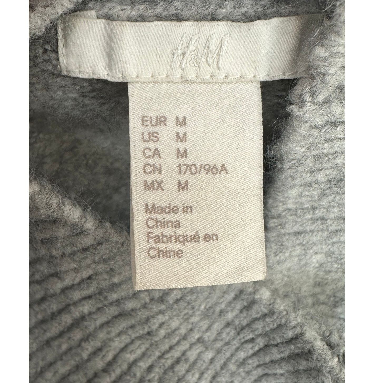 H&M H&M gray high neck long sleeves soft sweater size Medium Size M / US 6-8 / IT 42-44 - 3 Thumbnail