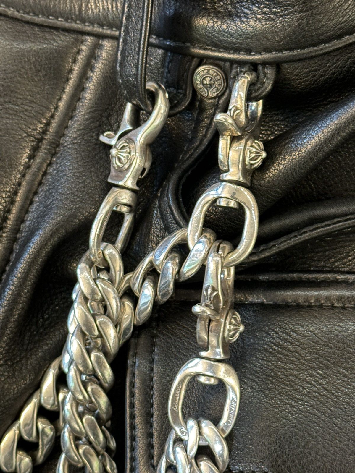 Chrome Hearts CHROME HEARTS 1-1 CUSTOM DOUBLE WALLET CHAIN Size ONE SIZE - 7 Thumbnail