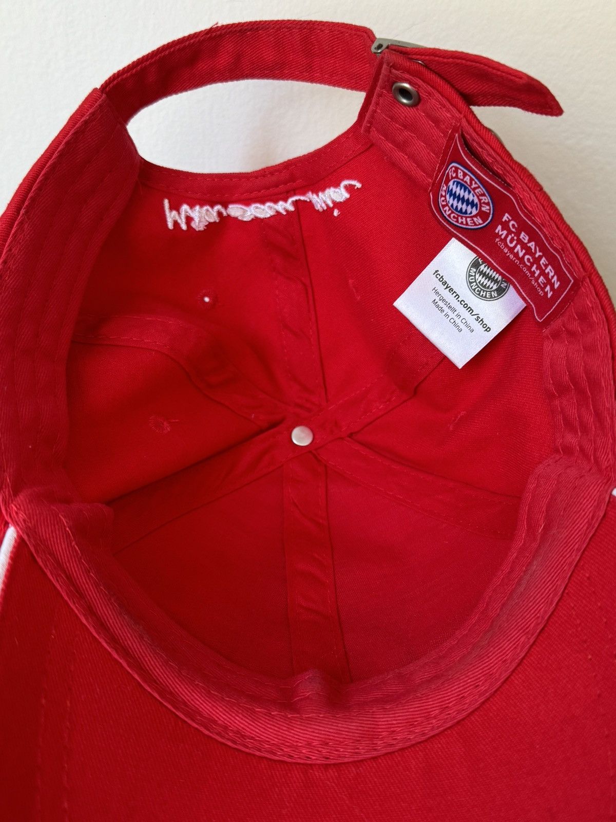 Other Red Bayern Munich Cap Size ONE SIZE - 4 Thumbnail