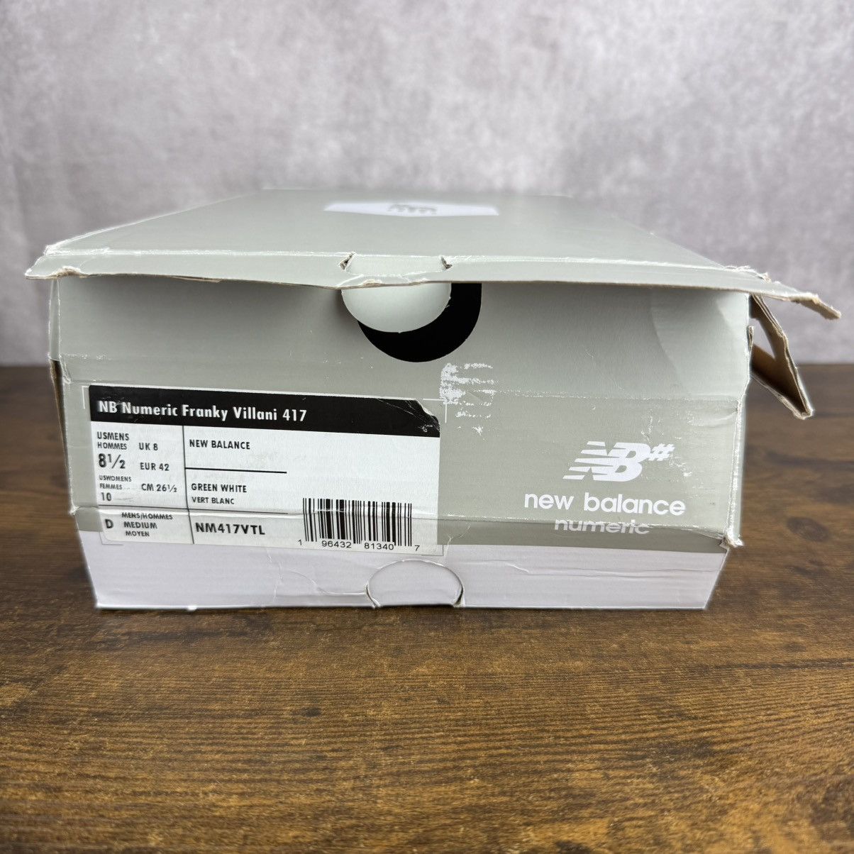New Balance New Balance Numeric 417 Franky Villani Teal White NM417VTL Size US 8.5 / EU 41-42 - 8 Thumbnail