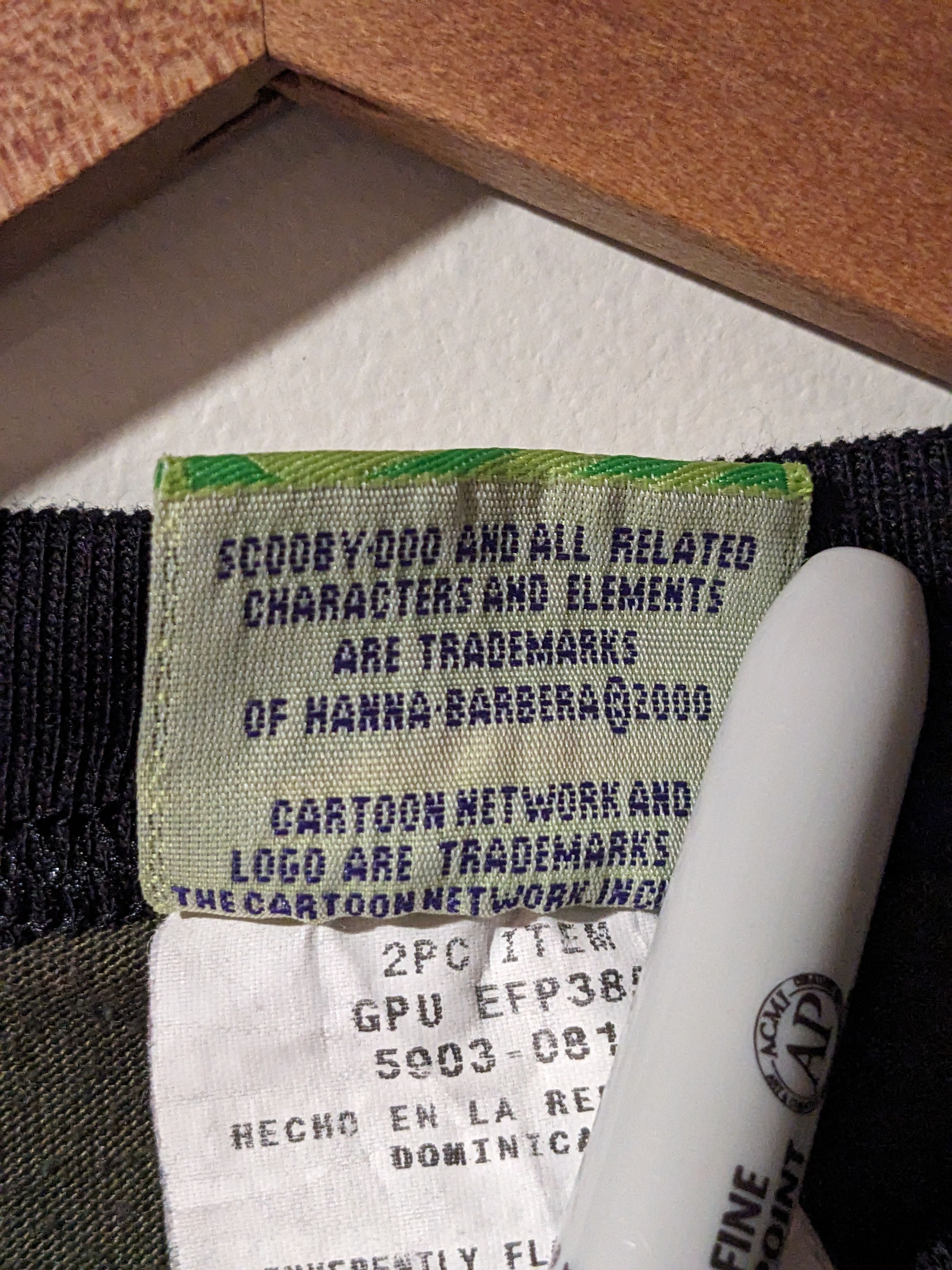Cartoon Network × Vintage Vintage 2000 Scooby-Doo Cartoon Network Kids Long-Sleeve Size US M / EU 48-50 / 2 - 3 Thumbnail