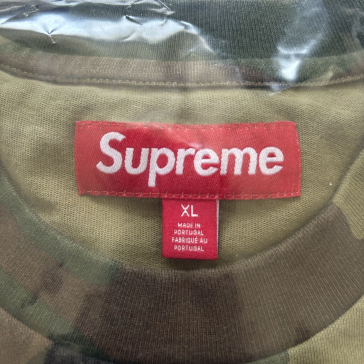 Supreme Supreme Raised Script S/S Top Size US XL / EU 56 / 4 - 4 Thumbnail