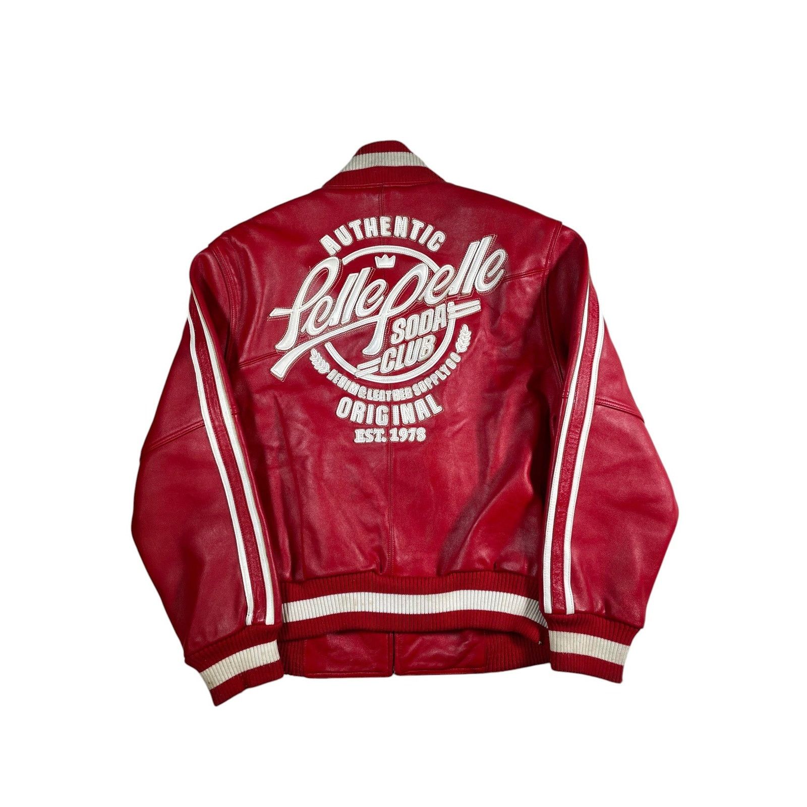 Pelle Pelle Pelle Pelle Greatest Of All Time Red Jacket Size US XXL / EU 58 / 5 - 2 Thumbnail