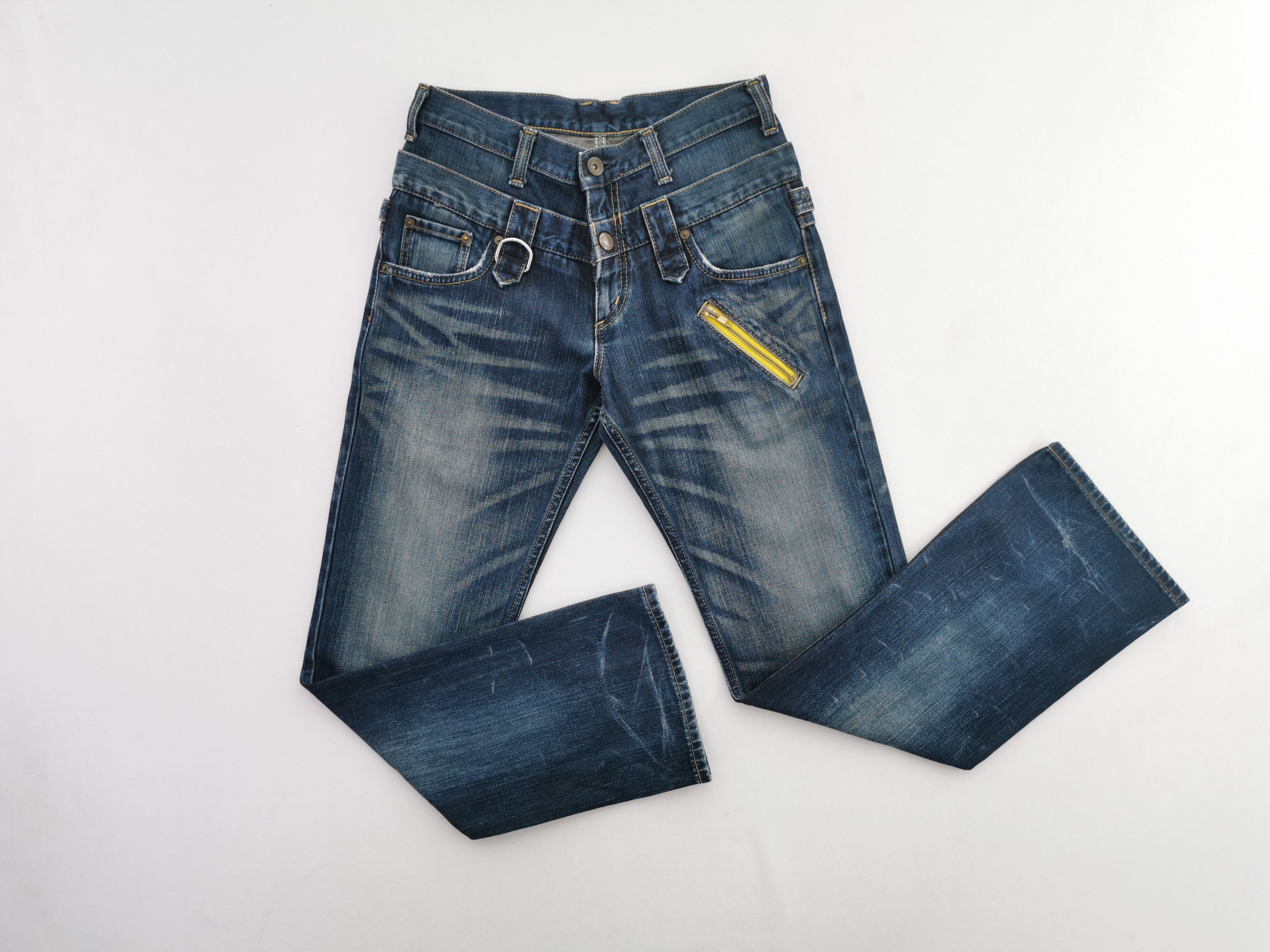 Wrangler Vintage Wrangler Double Waist Denim Pants Size 31 Size US 31 - 3 Thumbnail