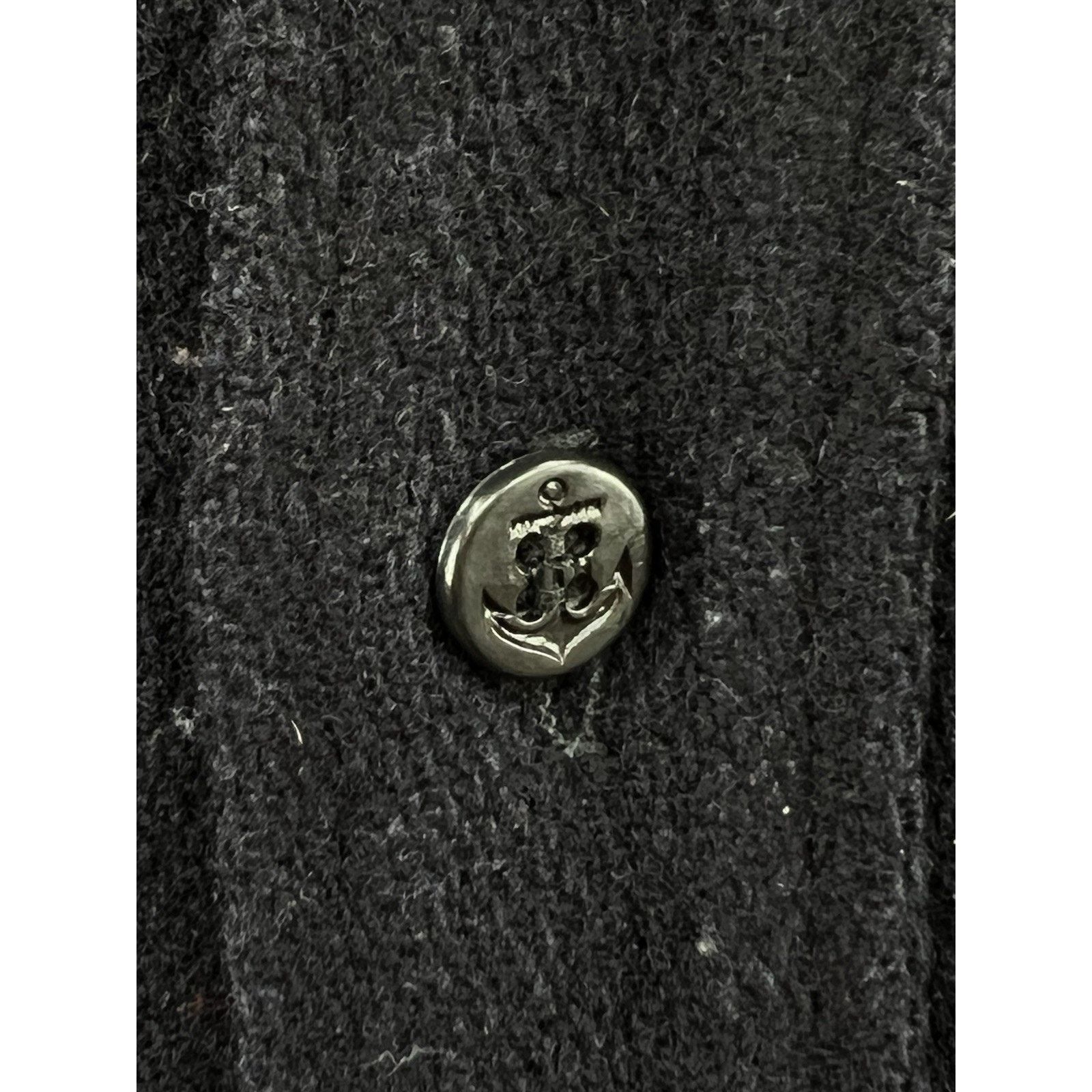 Woolrich Woolen Mills Vintage Woolrich 6540 Navy Blue Button Up Anchor Buttons Size US L / EU 52-54 / 3 - 4 Thumbnail