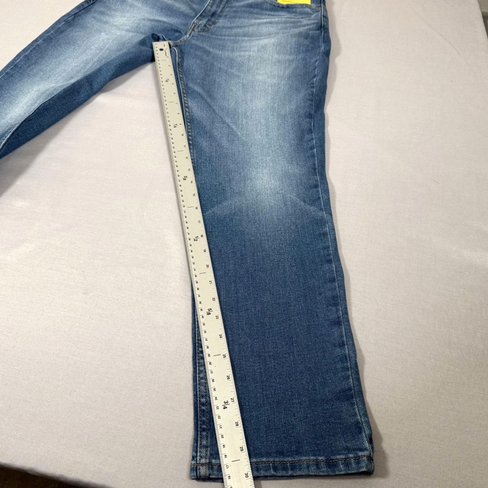 Levi's Levi's 511 Slim Jeans Mens 36x30 Blue Medium Wash Denim Straight 5-Pocket Stretch Cotton Polyester Modern Size US 36 / EU 52 - 4 Thumbnail