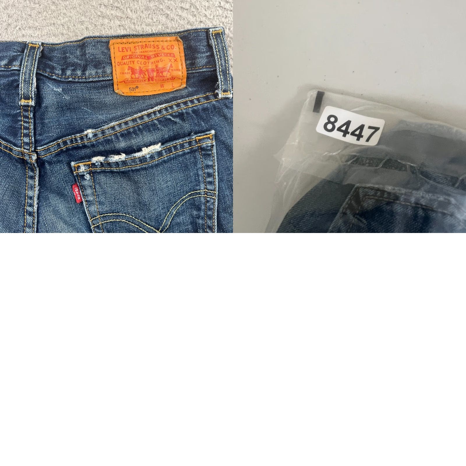 Levi's VINTAGE Levi's 501 Shorts Jeans Denim Blue Button Fly WPL-423 Women 28 Adult Female Streetwear 90s Convo Womens Size 28" / US 6 / IT 42 - 8 Thumbnail