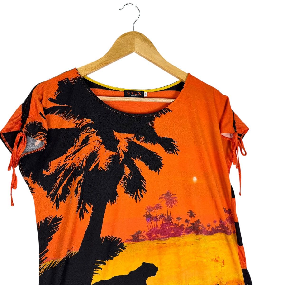 Krizia ❄️EVEX KRIZIA HARIMAU LOOK SUNSET WOMEN SLEEVELESS Size M / US 6-8 / IT 42-44 - 5 Thumbnail