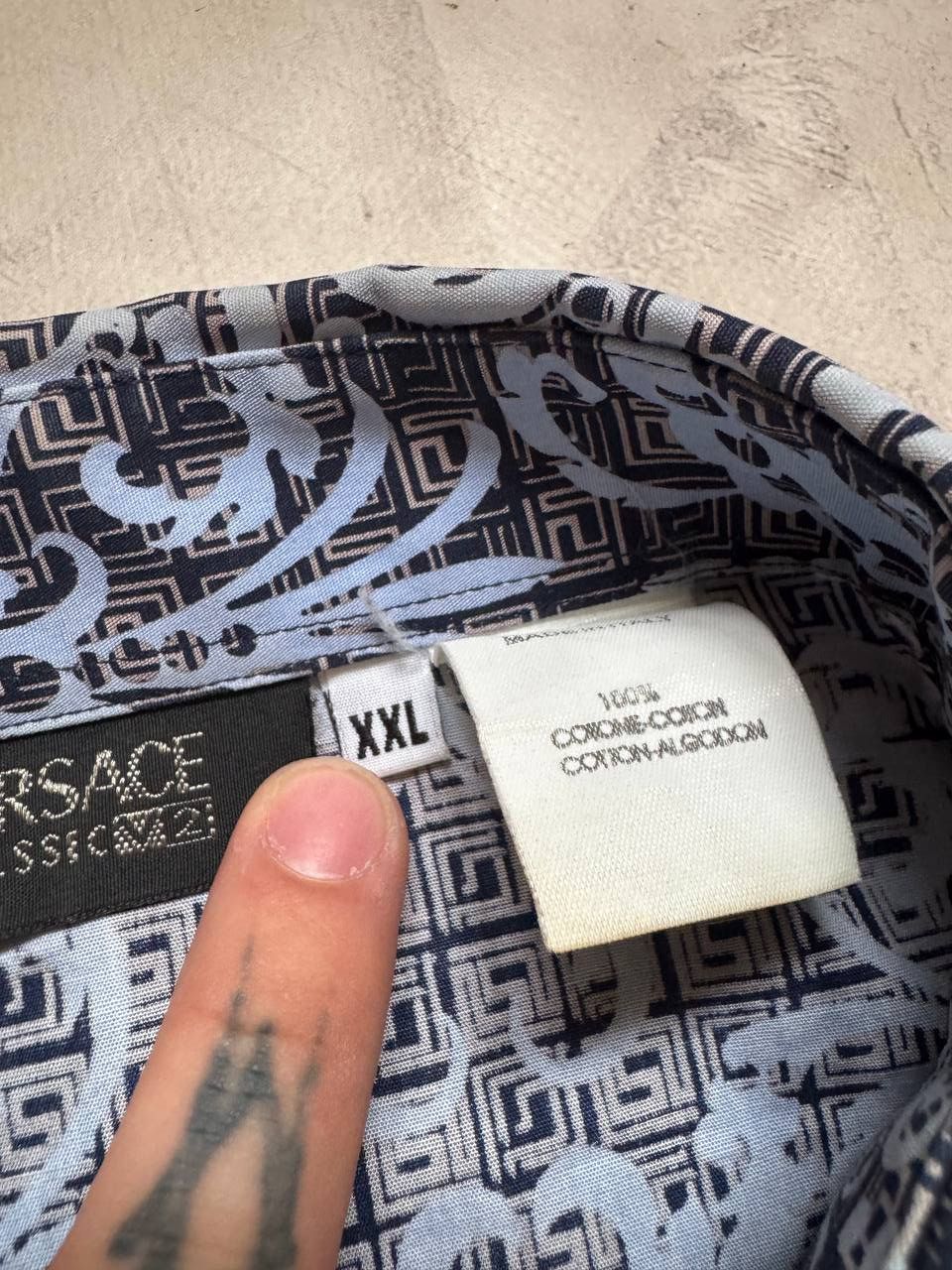 Versace Versace classic v2 monogram shirt button up Size US XXL / EU 58 / 5 - 5 Thumbnail