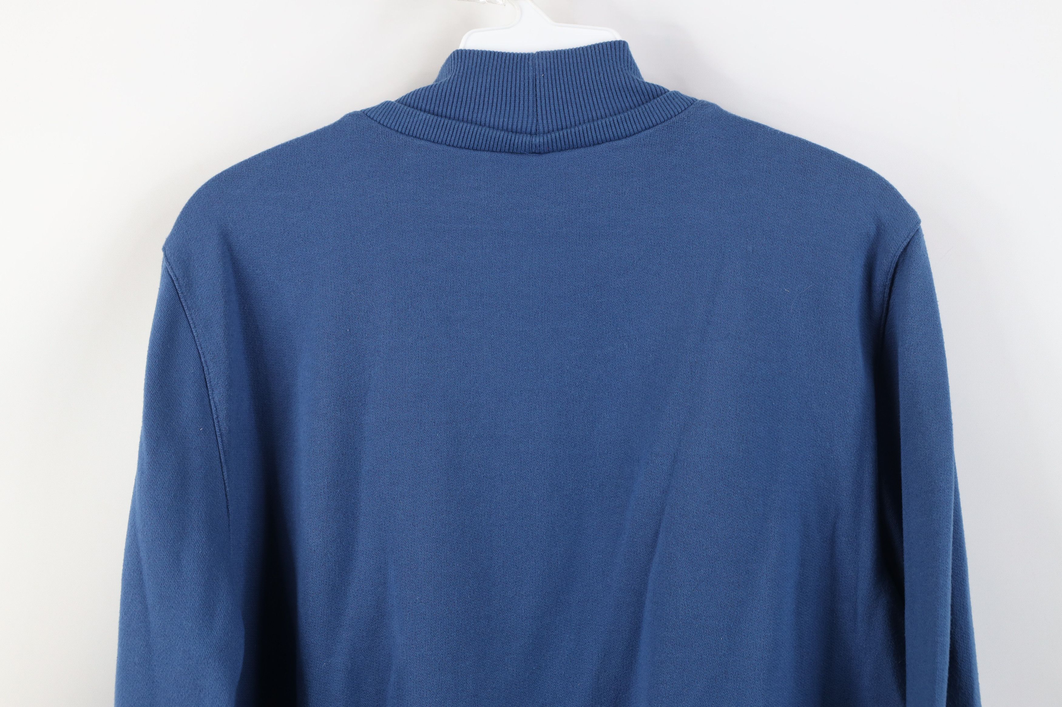 Vintage Vintage 90s Streetwear Flower Bird Mock Neck Sweatshirt Size L / US 10 / IT 46 - 12 Thumbnail