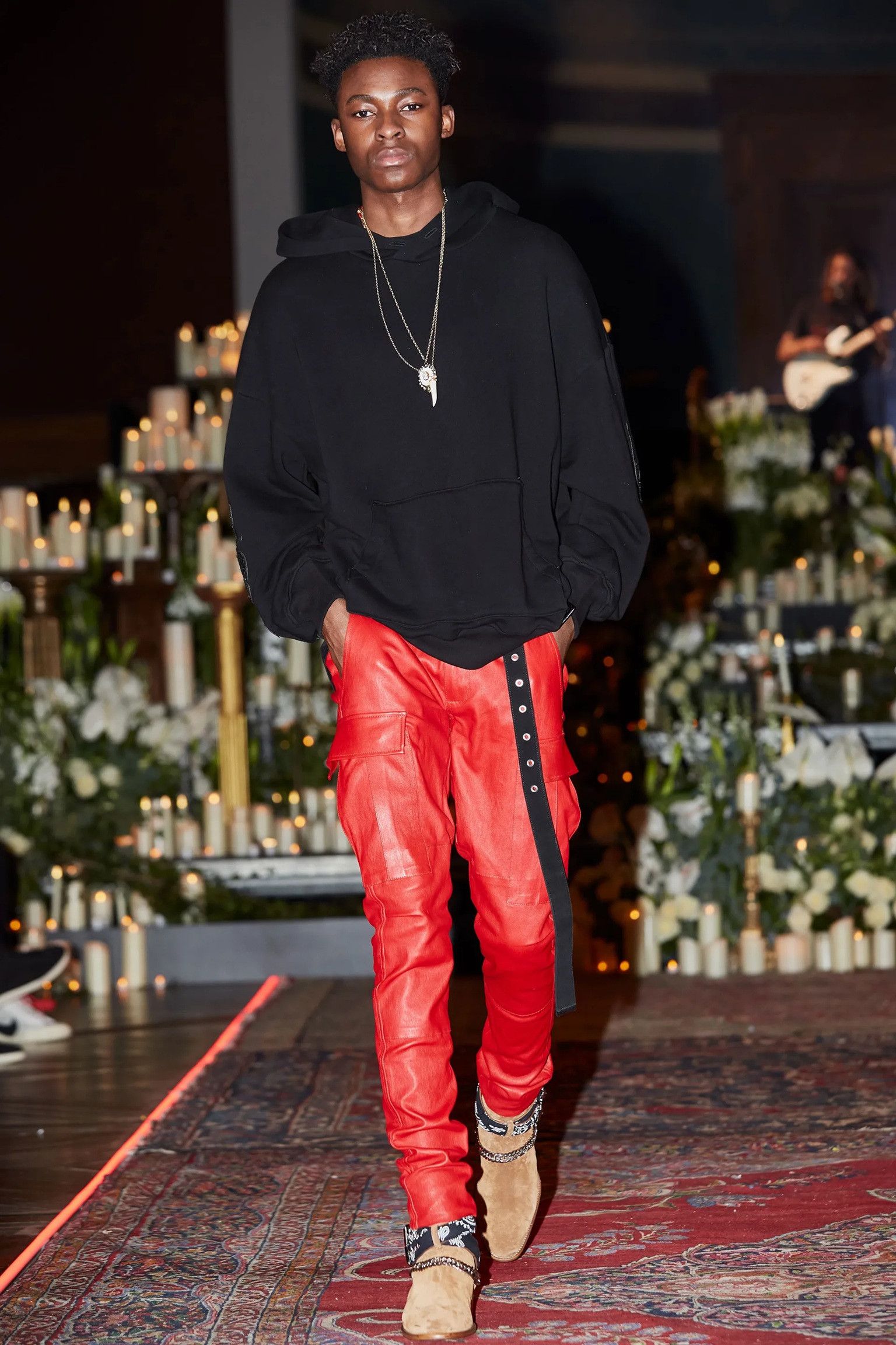 Amiri Amiri - F/W 18 - Bandana Buckle Boots Size US 9 / EU 42 - 1 Thumbnail