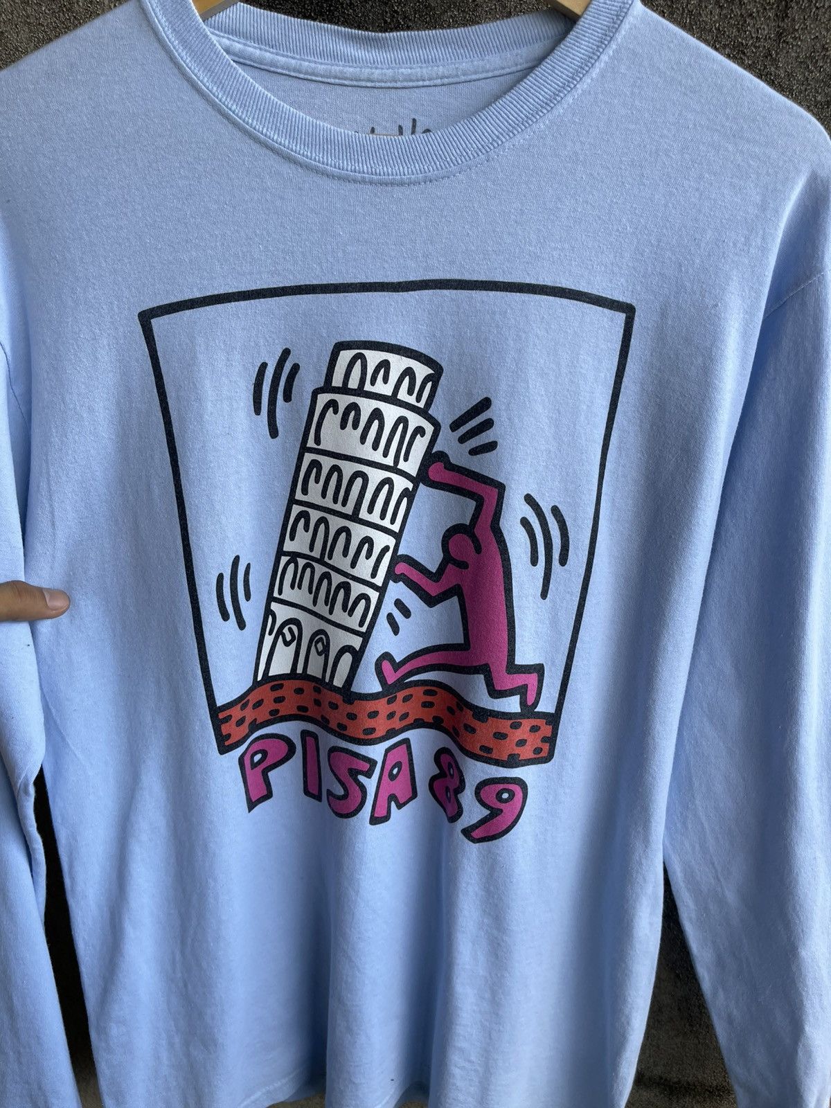 Keith Haring Hype🔥KEITH HERRING✖️Ripple Junction🔥PISA 89 LongSleeve Tshirt Size US M / EU 48-50 / 2 - 4 Thumbnail