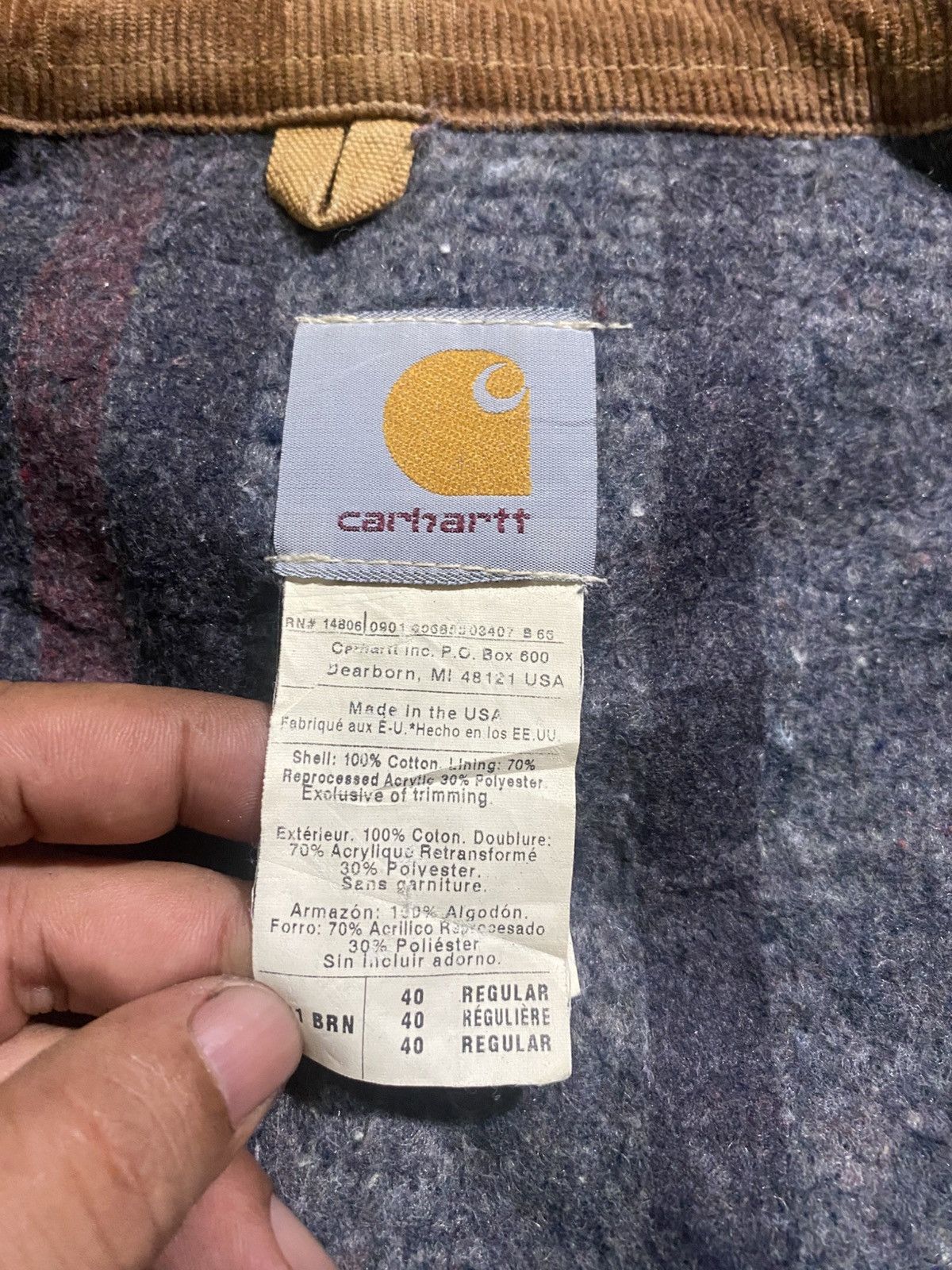 Carhartt Vintage Carhartt Jacket Size US M / EU 48-50 / 2 - 9 Thumbnail