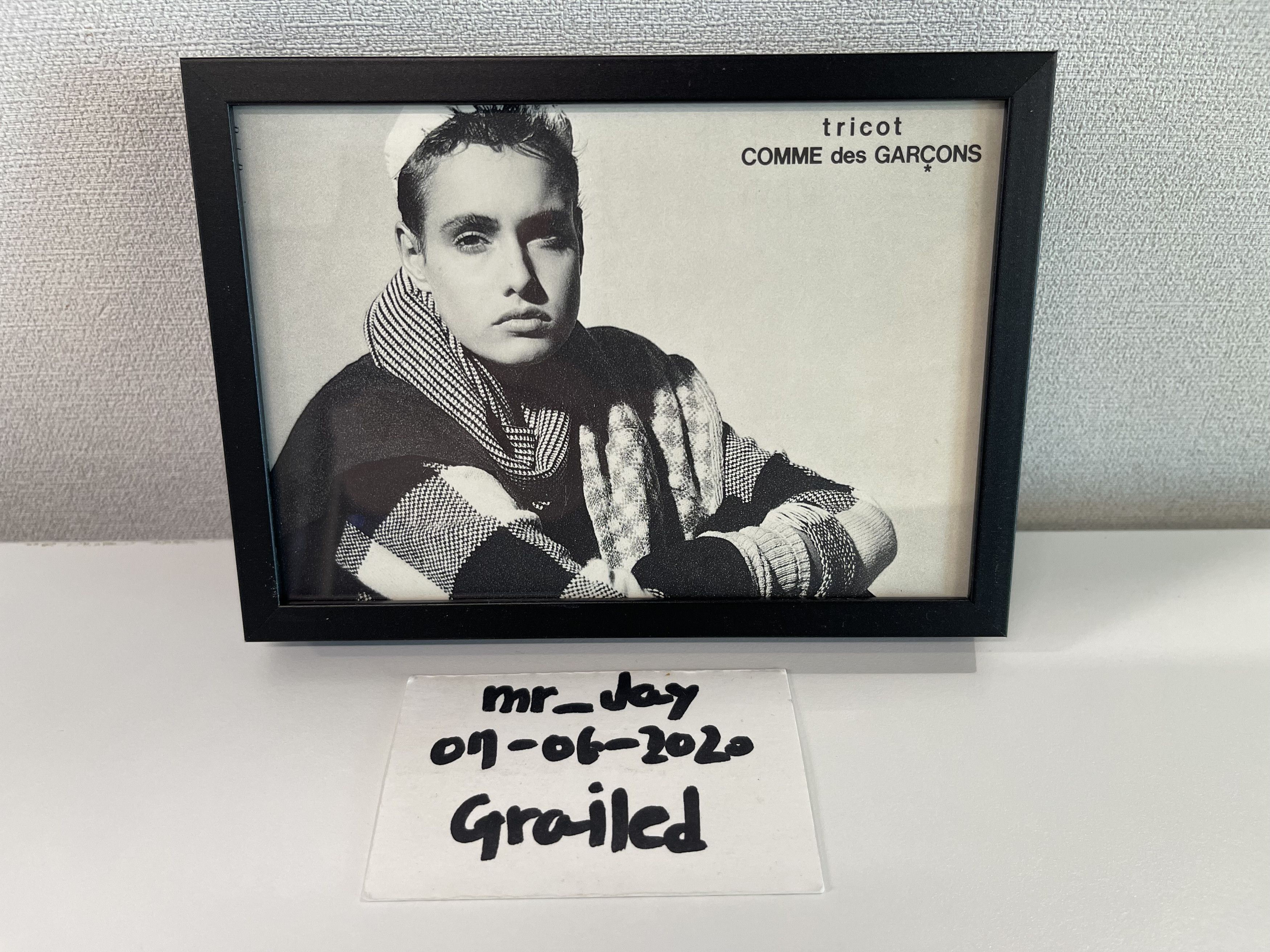 Comme des Garcons × Comme des Garcons Homme × Comme des Garcons SHIRT tricot COMME des GARCONS Art Postercards AD1984 Size ONE SIZE - 3 Thumbnail
