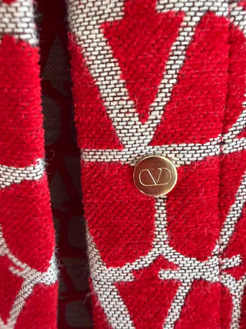 Valentino Valentino Logo jacket top Size XS / US 0-2 / IT 36-38 - 5 Thumbnail