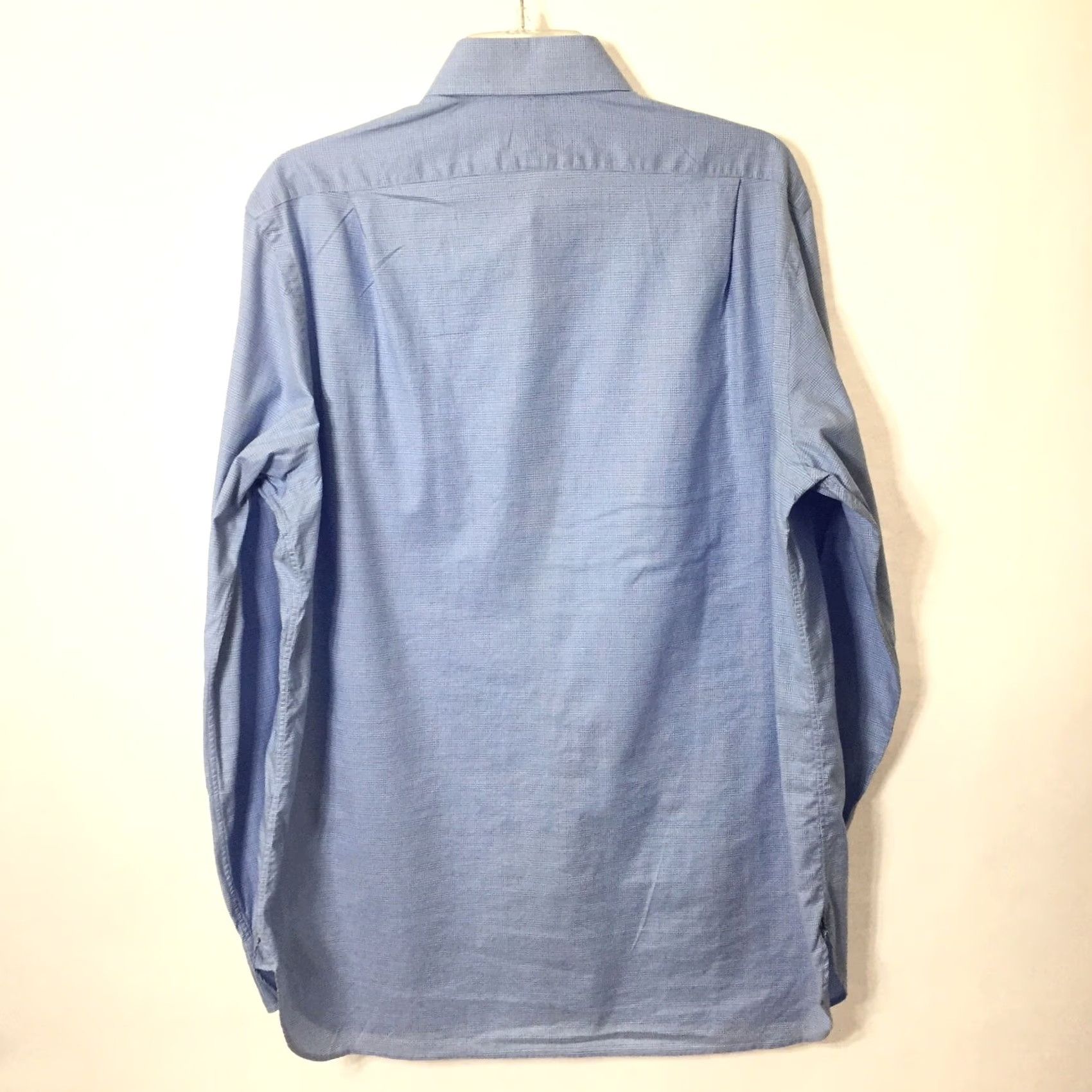 Polo Ralph Lauren Polo Ralph Lauren Shirt Mens 16.5 Blue Plaid Long Sleeve Button-Up Regular Size Shirt Mens Geared Button-Front Cotton Plaid 16.5 Blue Mens Size US XL / EU 56 / 4 - 6 Thumbnail