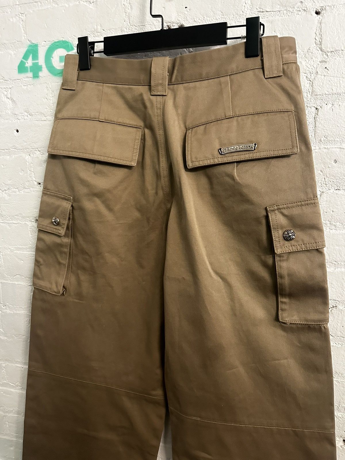 Chrome Hearts CHROME HEARTS SAMPLE BAGGY SKATER CARGOS SZ 31 32 Size US 31 - 12 Thumbnail