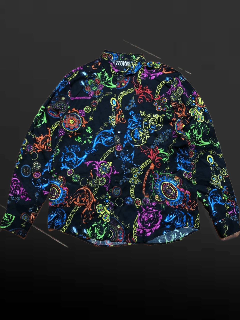 Versace Jeans Couture Regalia Baroque Print Shirt Versace Jeans Couture Size US L / EU 52-54 / 3 - 1 Thumbnail