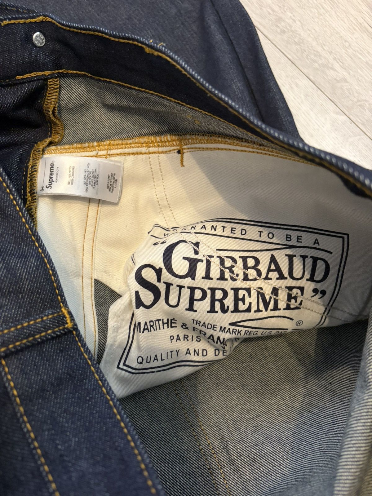 Supreme Supreme x Marithe + Francois Girbaud X-Seam Baggy Jean Size US 32 / EU 48 - 9 Thumbnail