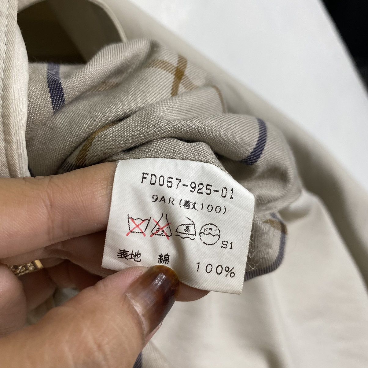 Burberry × Vintage Vintage Burberrys novacheckered inner Size L / US 10 / IT 46 - 12 Thumbnail