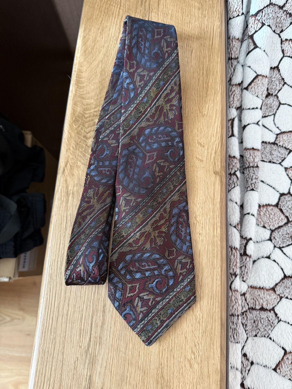 Yves Saint Laurent Vintage Ysl Yves Saint Laurent Tie Size ONE SIZE - 4 Thumbnail