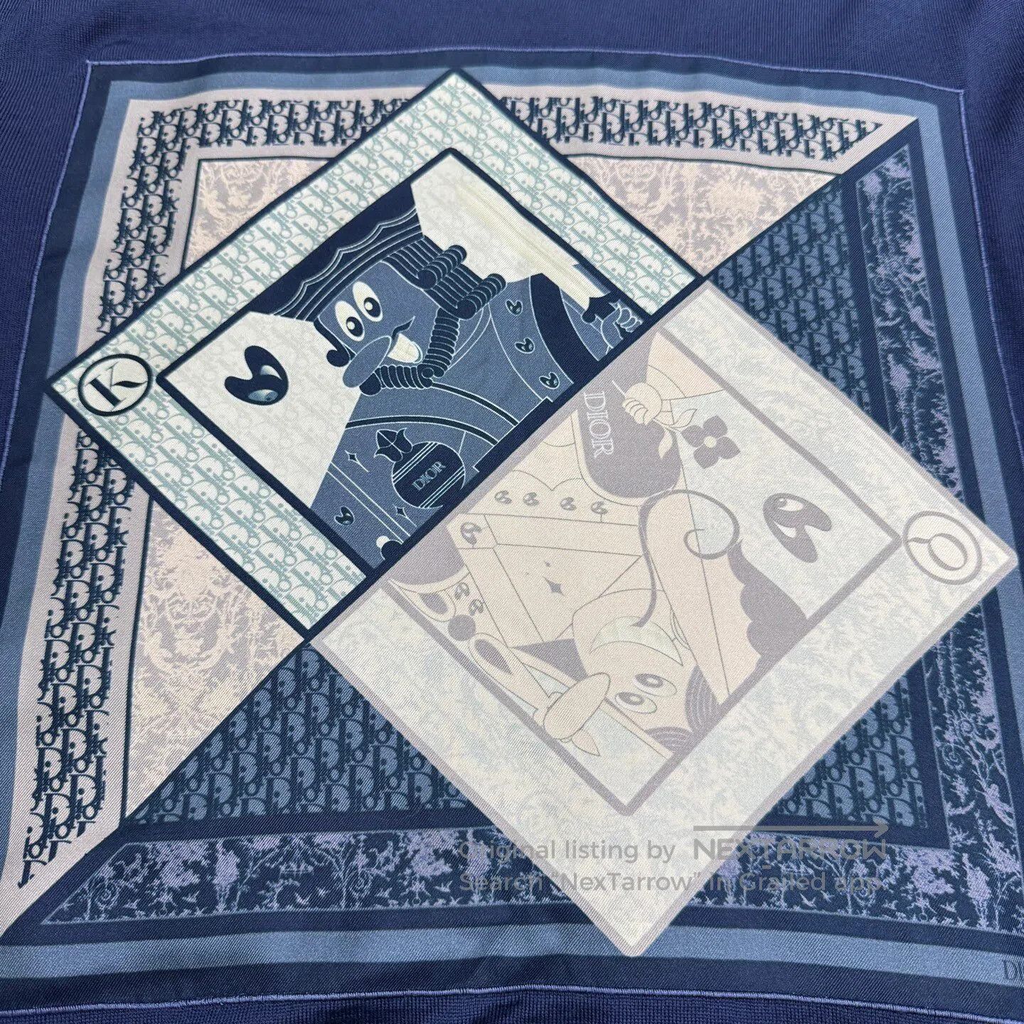 Dior Dior x Kenny Scharf Silk Playing Cards Wool Sweater| Size US XL / EU 56 / 4 - 4 Thumbnail