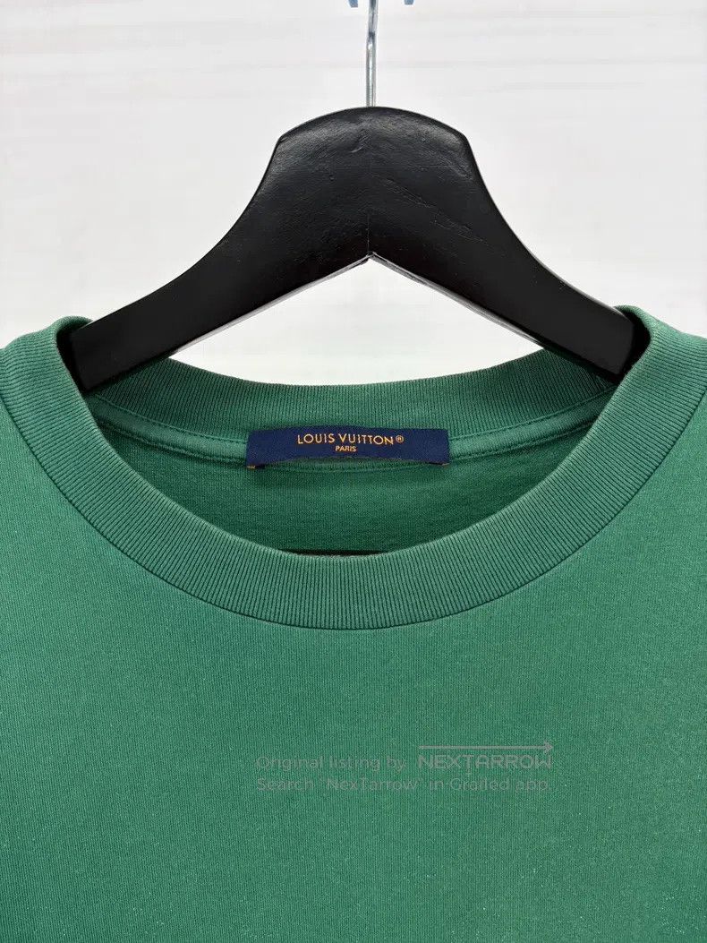 Louis Vuitton Louis Vuitton Green gradient full print short sleeve Size US M / EU 48-50 / 2 - 3 Thumbnail