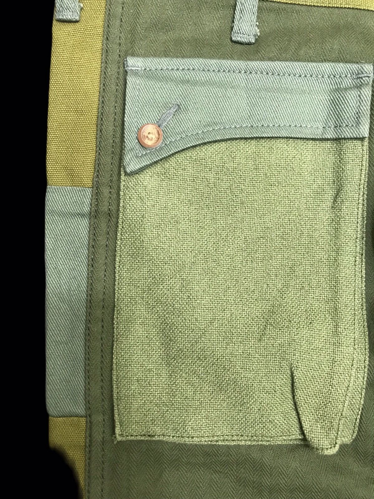 Japanese Brand 💥ART X FLARE💥ARCHIVAL MASH MULTITONES LOW RISE PANT F402 Size US 30 / EU 46 - 12 Thumbnail
