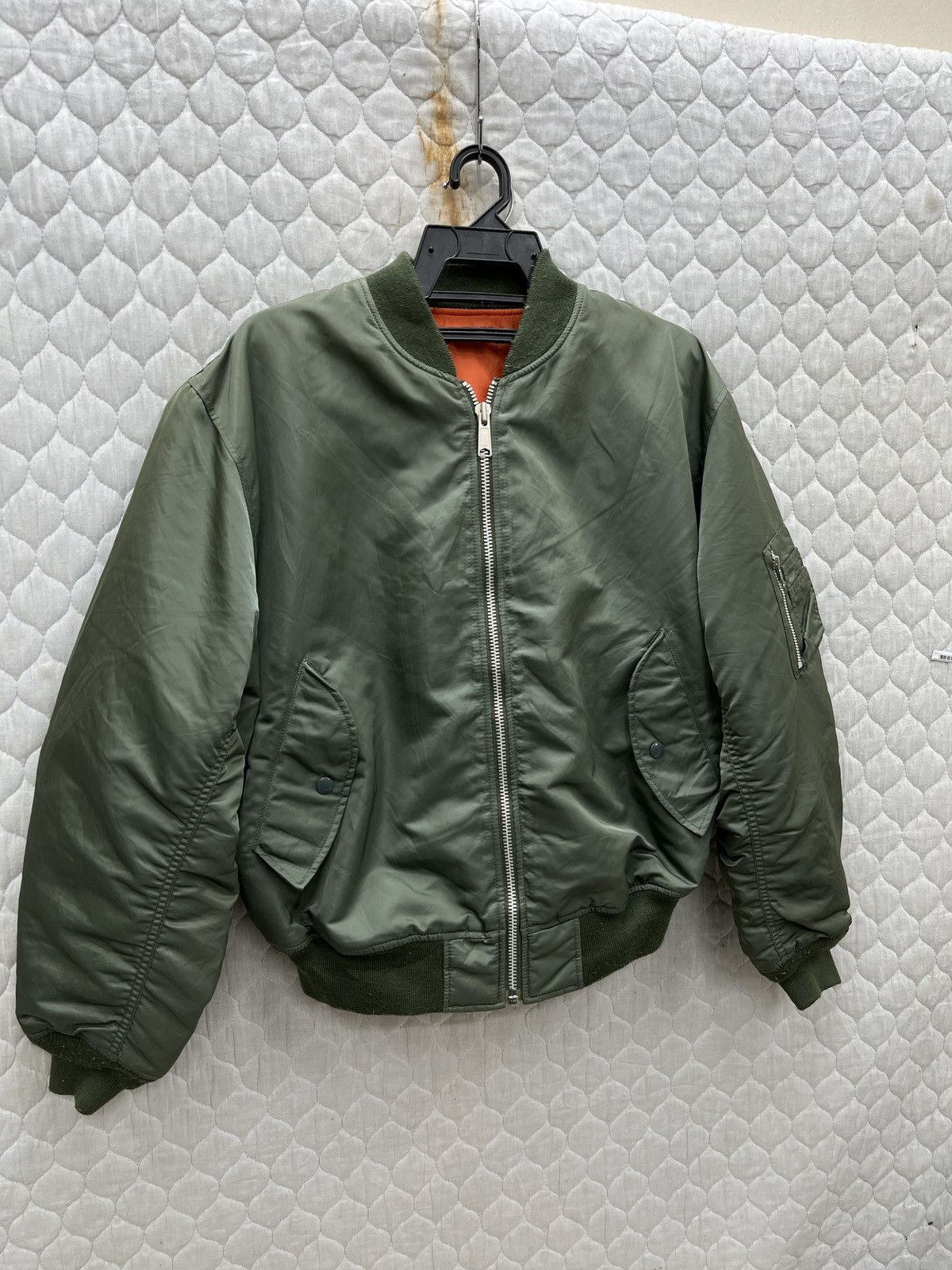 Uniqlo × Vintage 🔥🔥🔥STEALS VTG UNIQLO MILITARY BOMBER JACKET Size US M / EU 48-50 / 2 - 2 Thumbnail