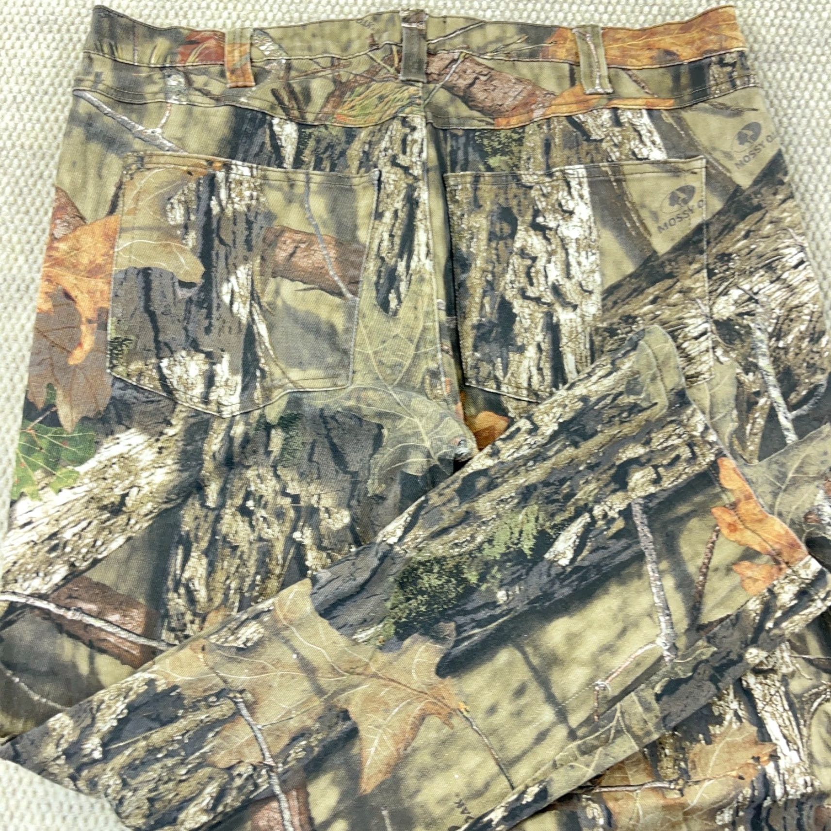 Vintage Vintage Mossy Oak Camo Jeans Men 38x32 Denim Straight Leg Pants Fall Winter Summer Spring Mens Size US 38 / EU 54 - 4 Thumbnail