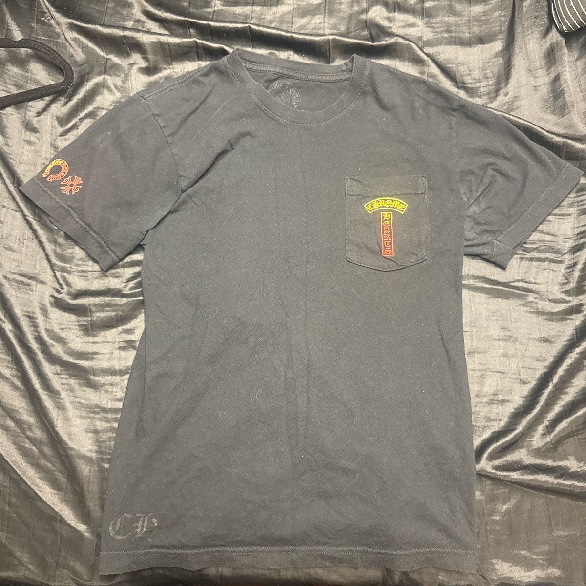 Chrome Hearts Chrome Hearts Gradient Logo T-Shirt Black Size US M / EU 48-50 / 2 - 1 Thumbnail