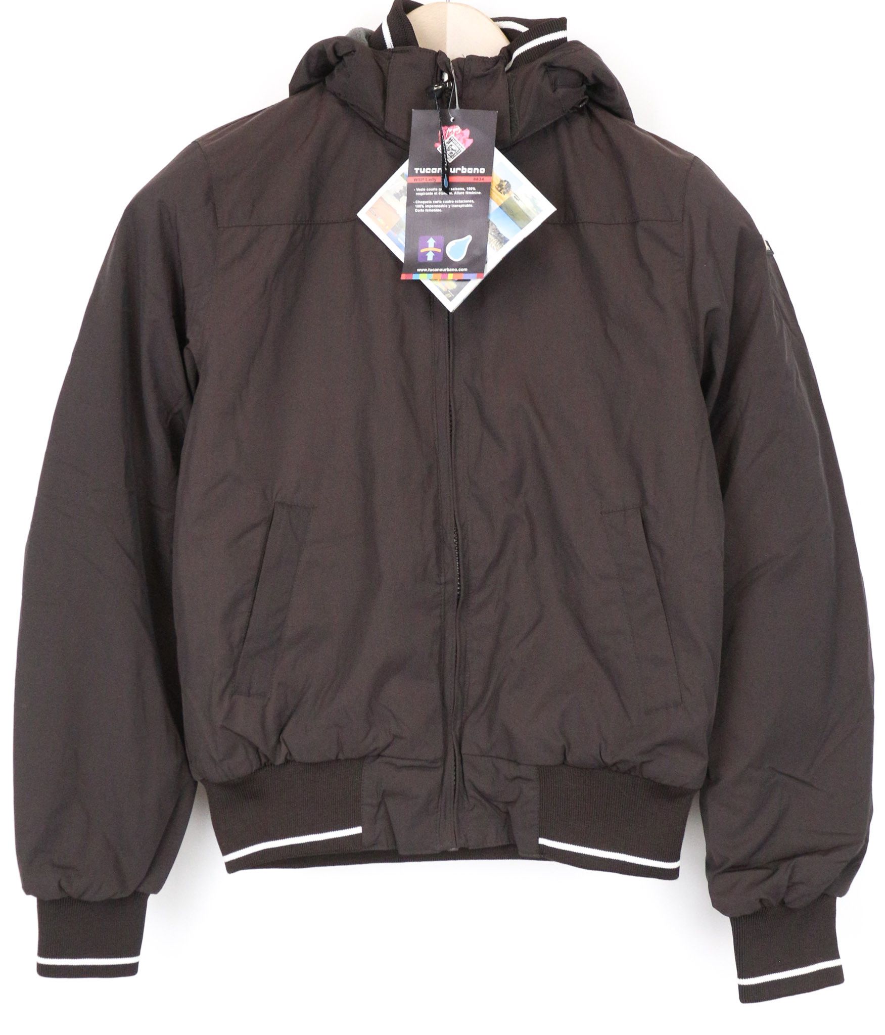 Other WSP IT38 Brown Windproof Motorcycle Jacket 74604 Size M / US 6-8 / IT 42-44 - 1 Thumbnail