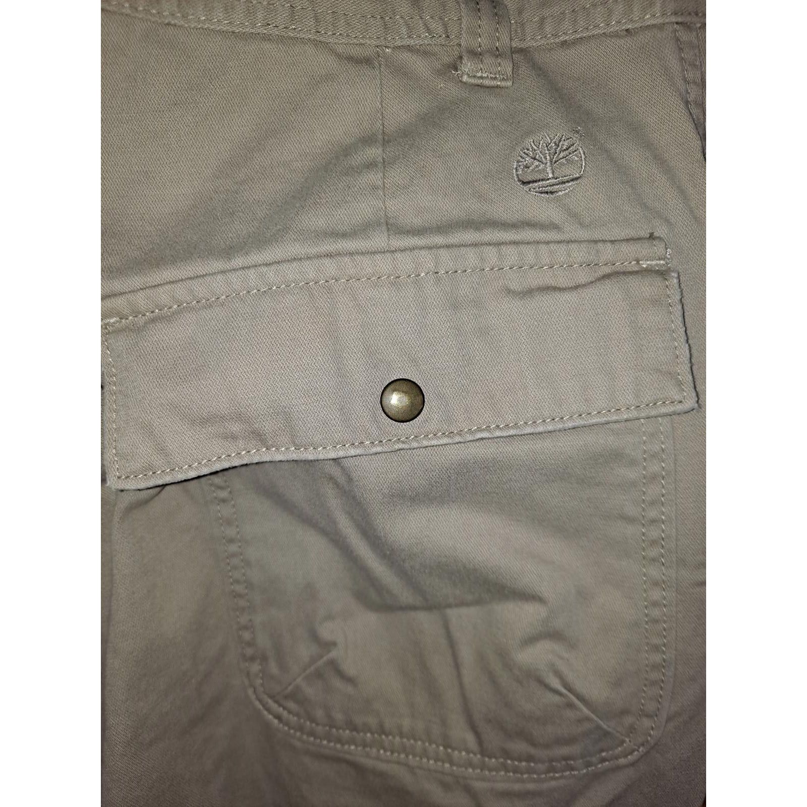 Timberland Timberland Multi Pocket Tan 100% Cotton Chinos Size 32 Size US 32 / EU 48 - 4 Thumbnail