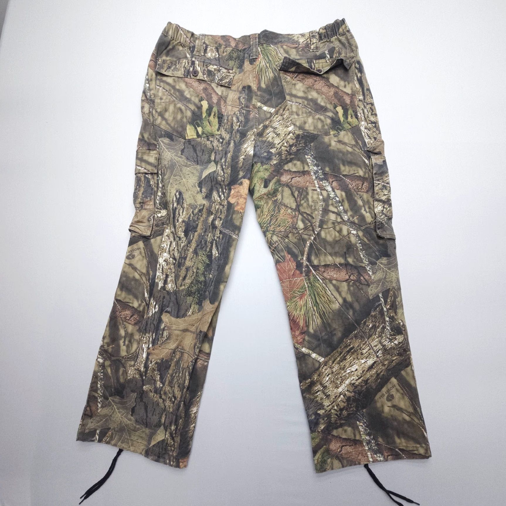 Vintage Mossy Oak Camo Cargo Pants Mens XL 40-42 Hunting Woodland Country Field Bush Size US 36 / EU 52 - 2 Thumbnail
